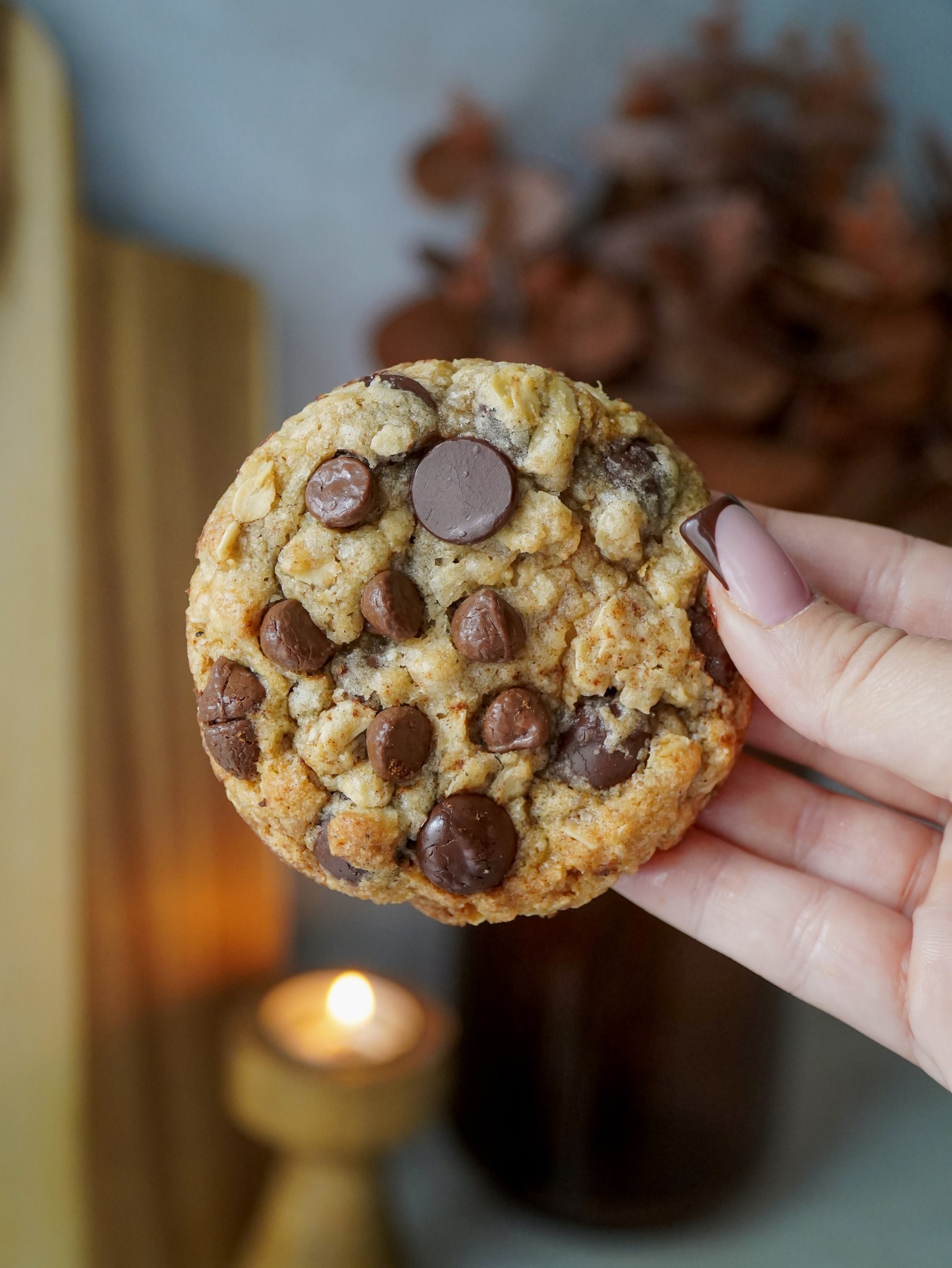 Brown Butter Oatmeal Chocolate Chip Cookies