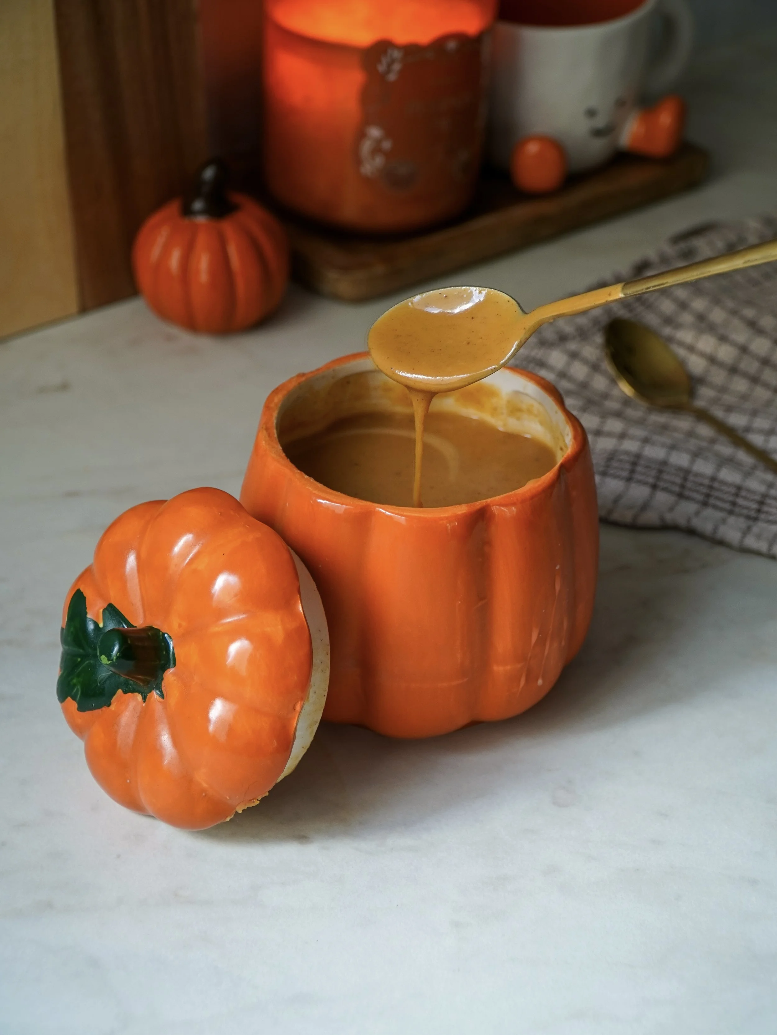 Pumpkin Spice Caramel Sauce
