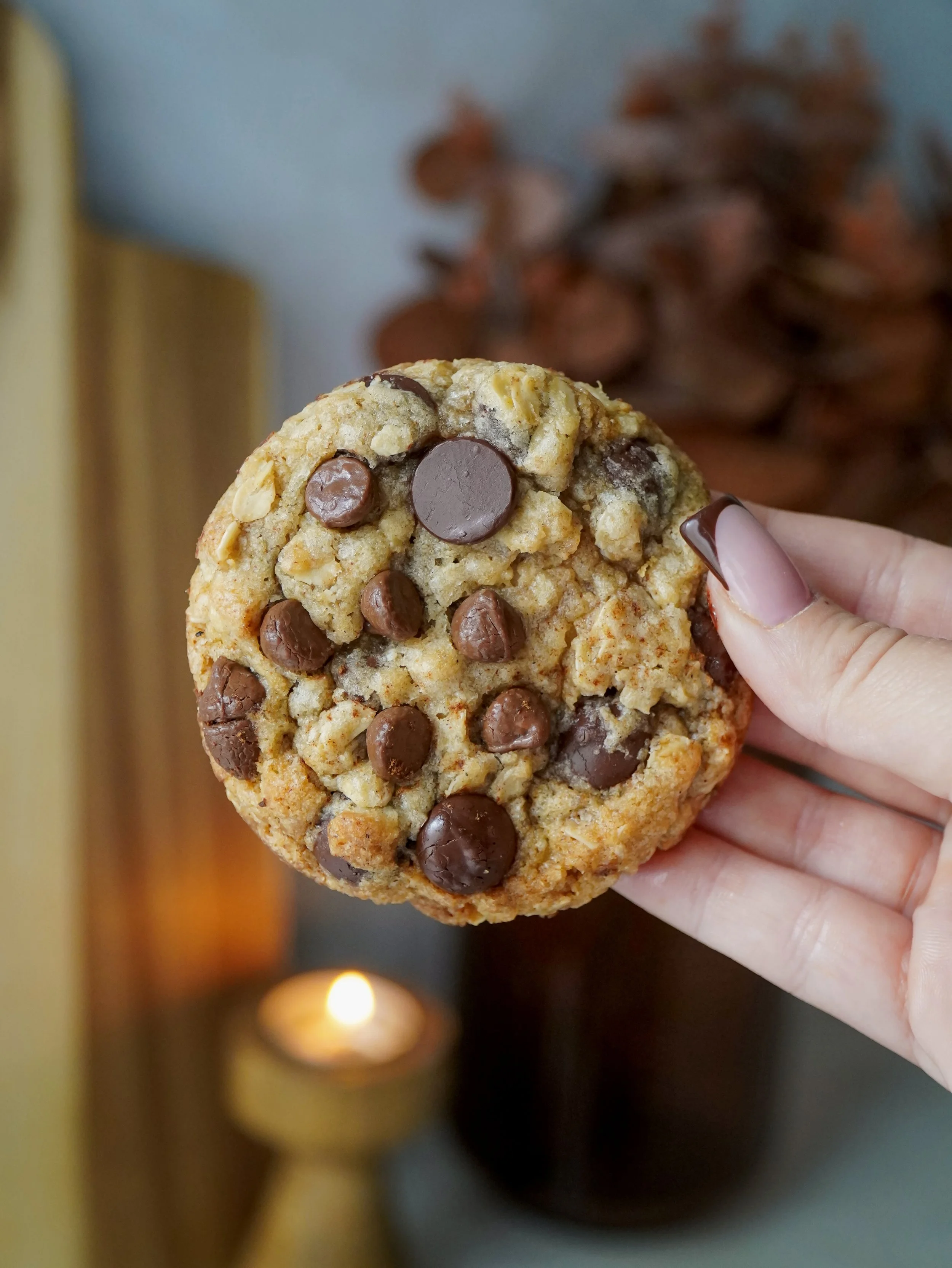 Brown Butter Oatmeal Chocolate Chip Cookies