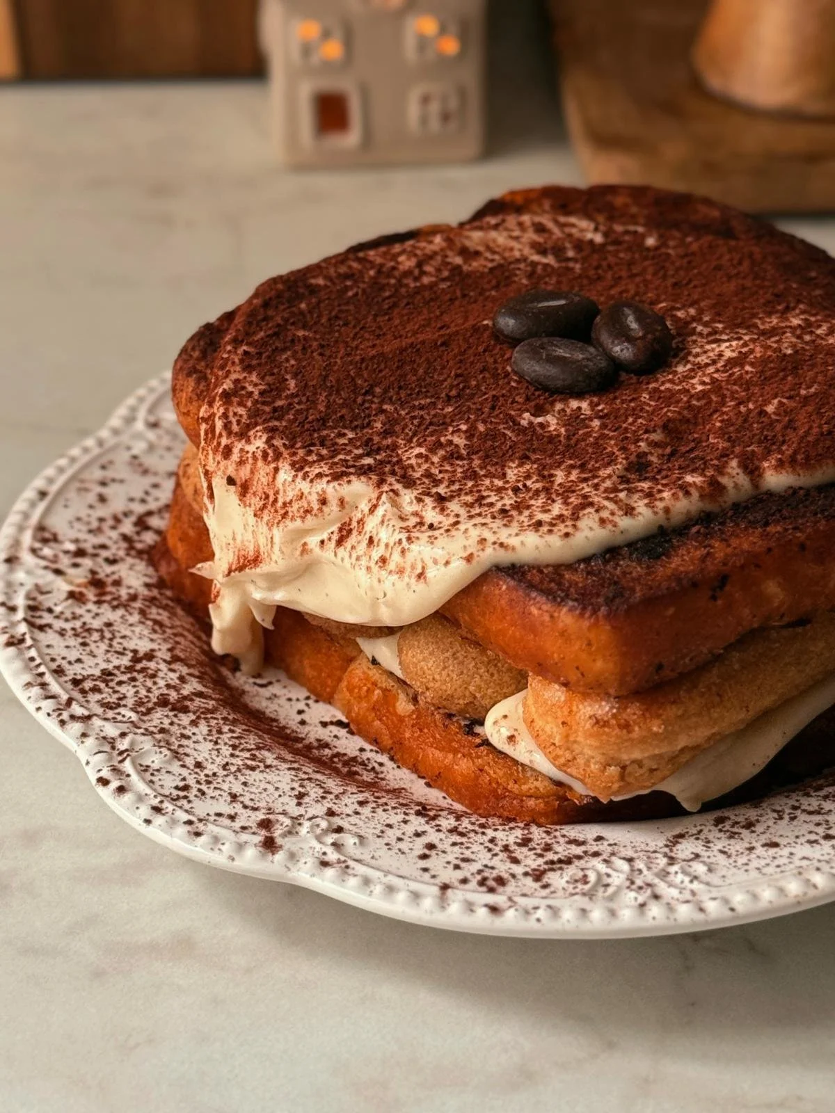 Tiramisu inspired French Toast