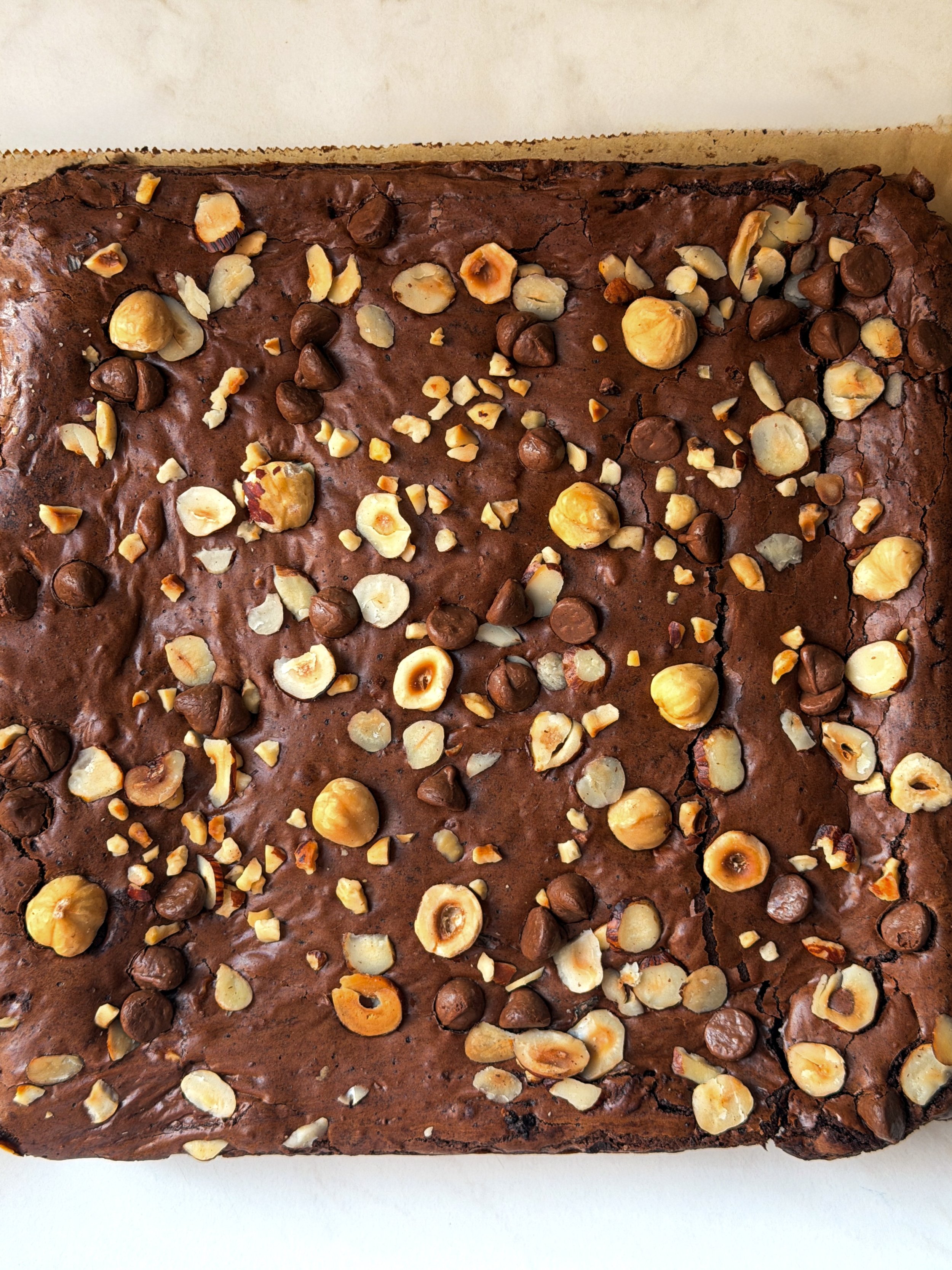 Nutella Hazelnut Brownies
