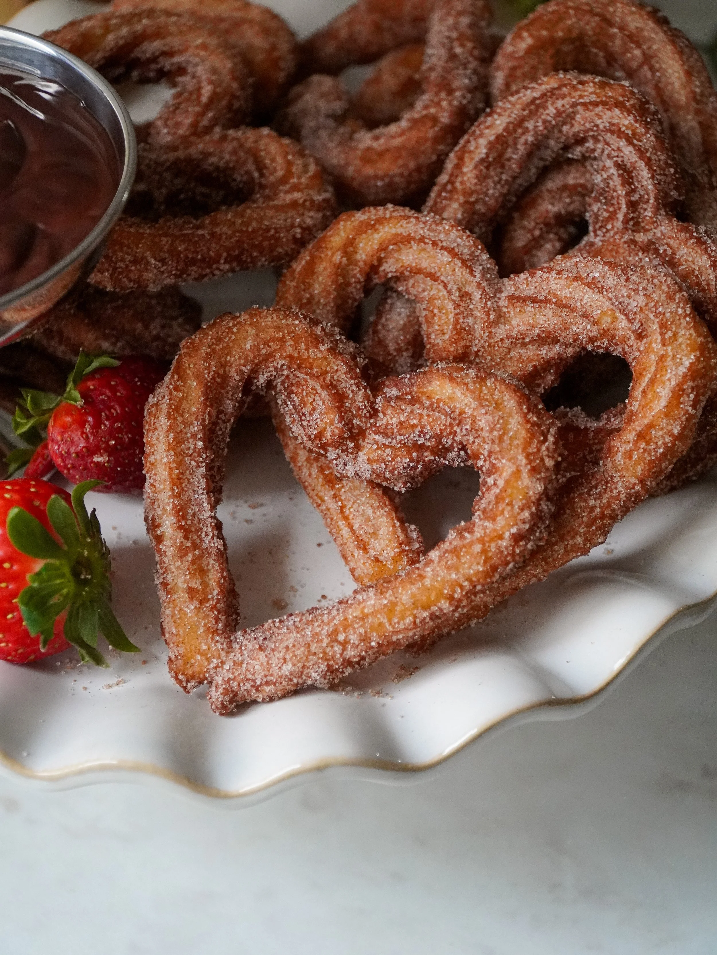 Heart Shaped Churros