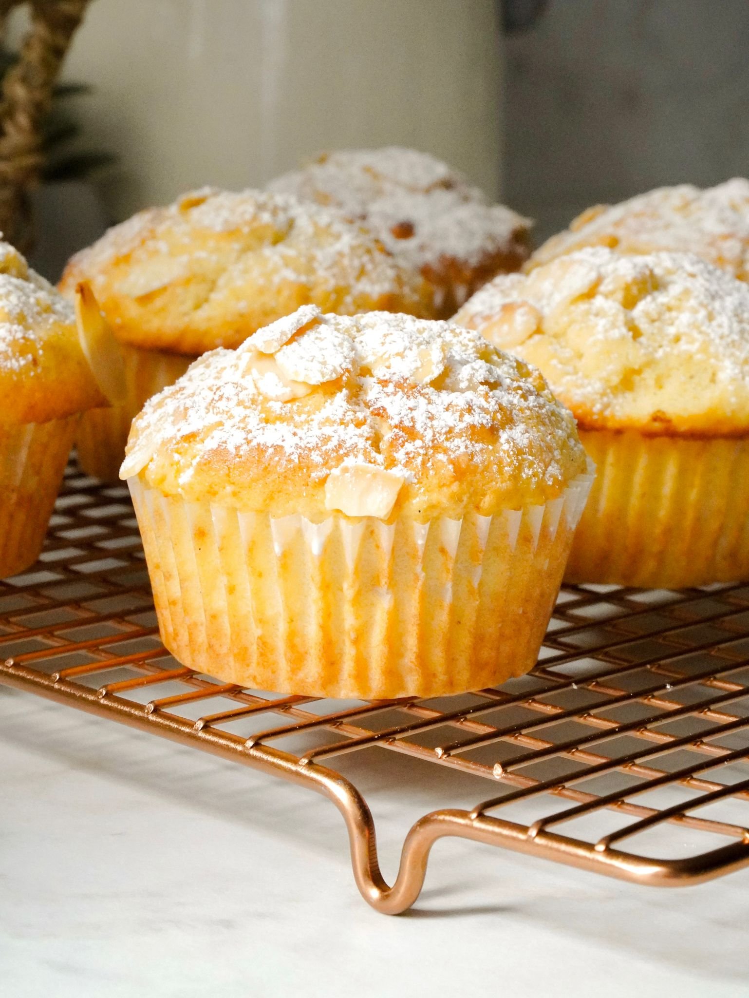 Vanilla Almond Muffins