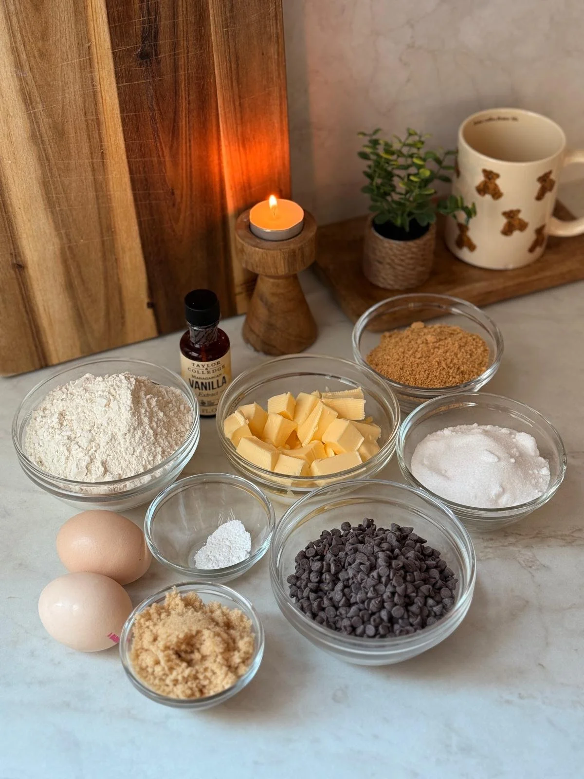 S'mores Cookies Ingredients