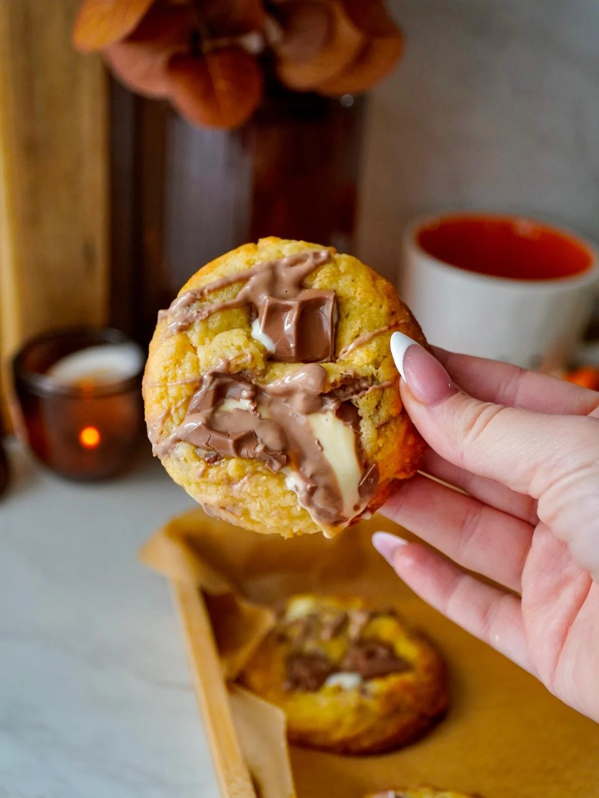 Kinder Chocolate Cookies