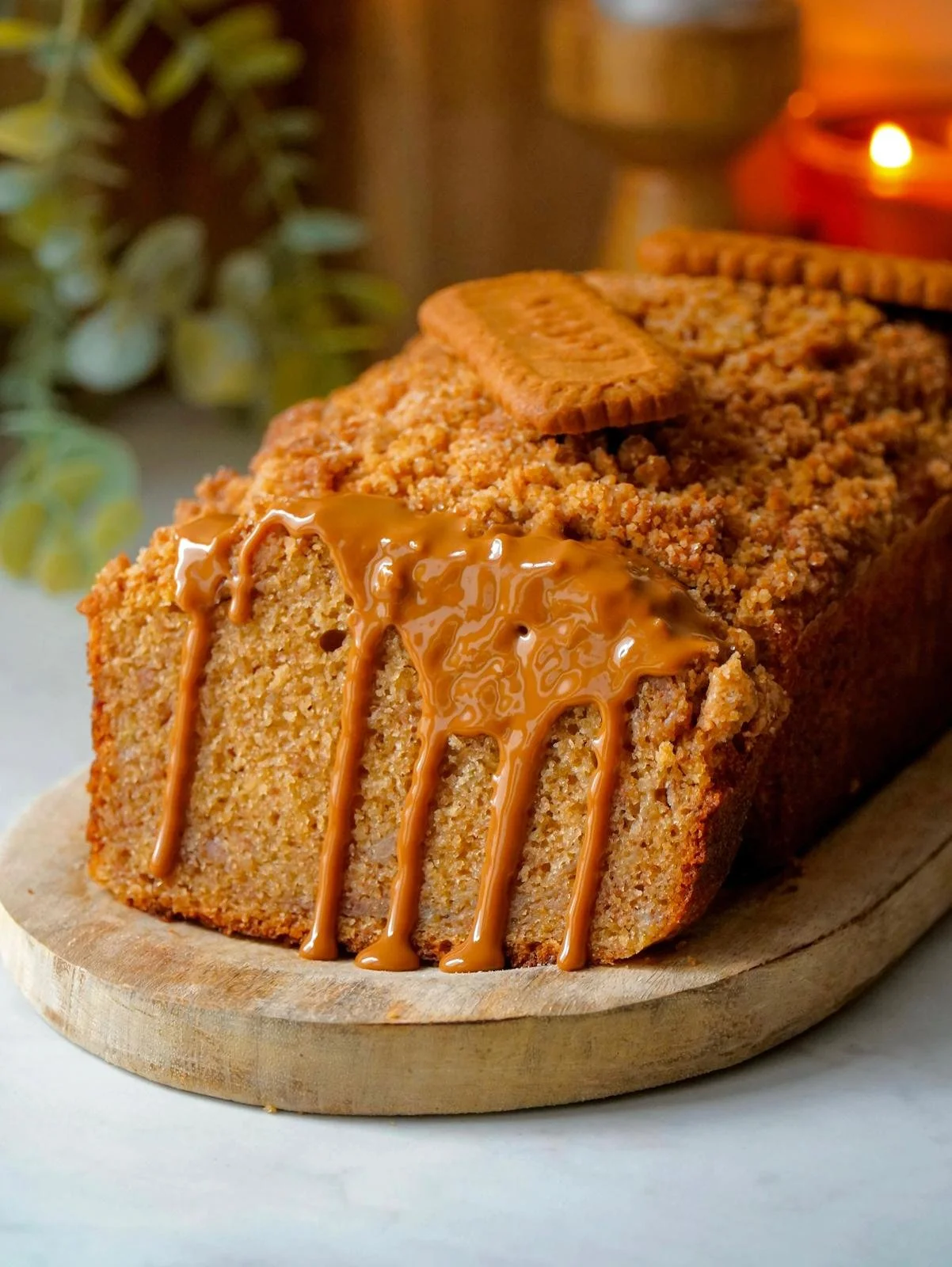Biscoff Banana Bread