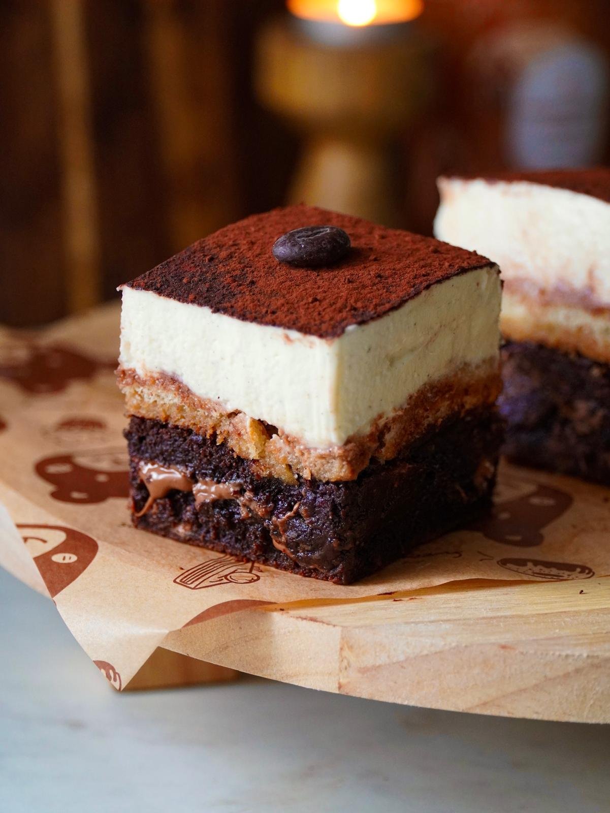 Tiramisu Brownies