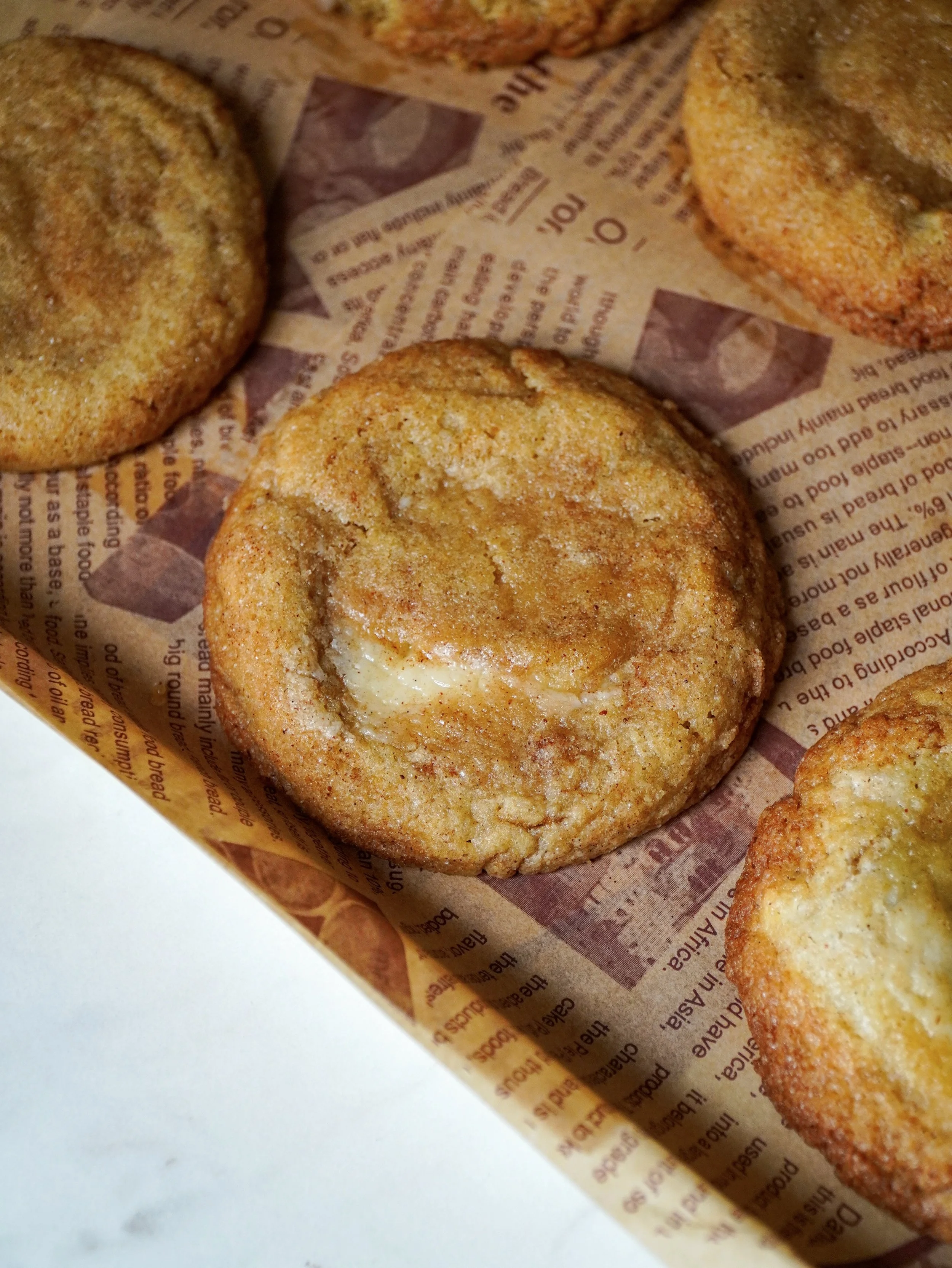 Snickerdoodle Cheesecake Cookies