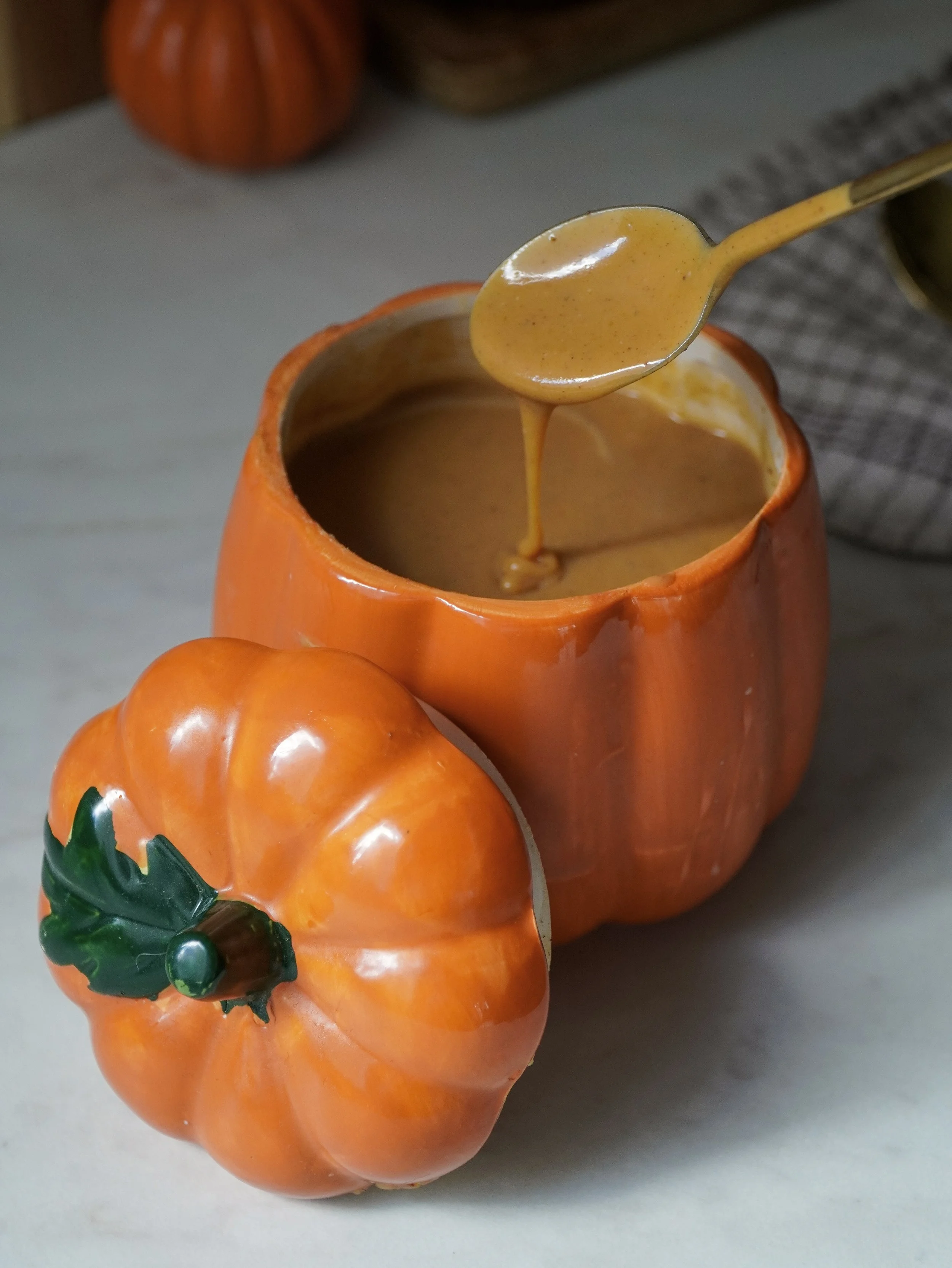 Pumpkin Spice Caramel Sauce