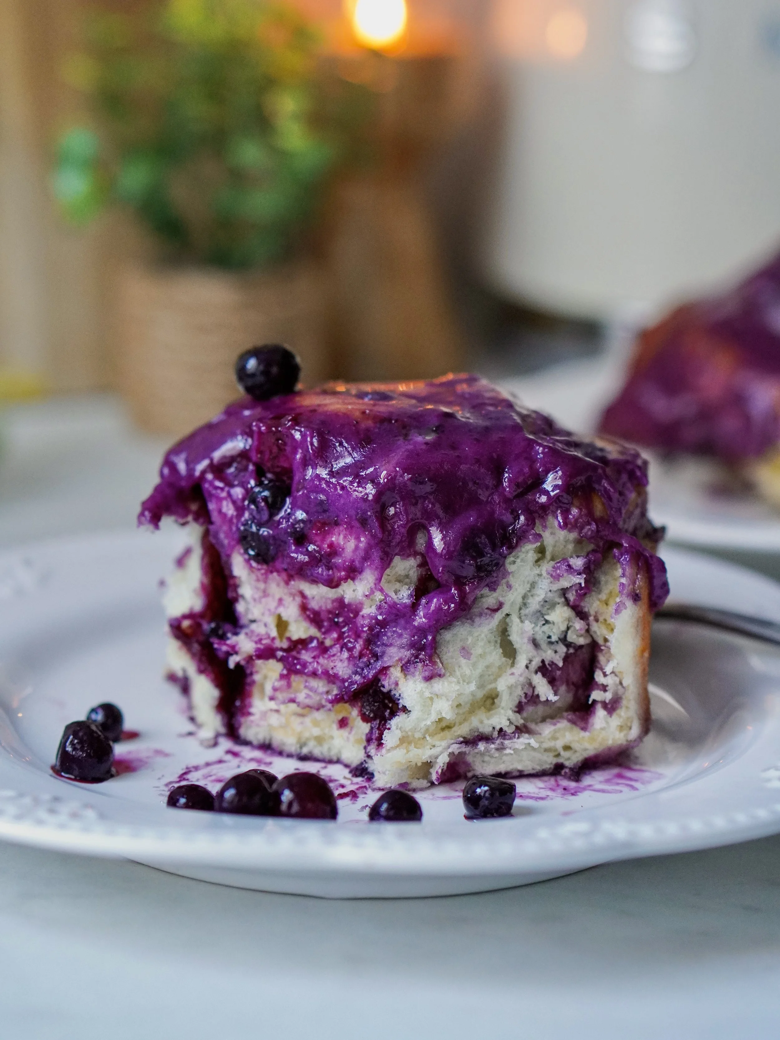 Wild Blueberry Sweet Rolls