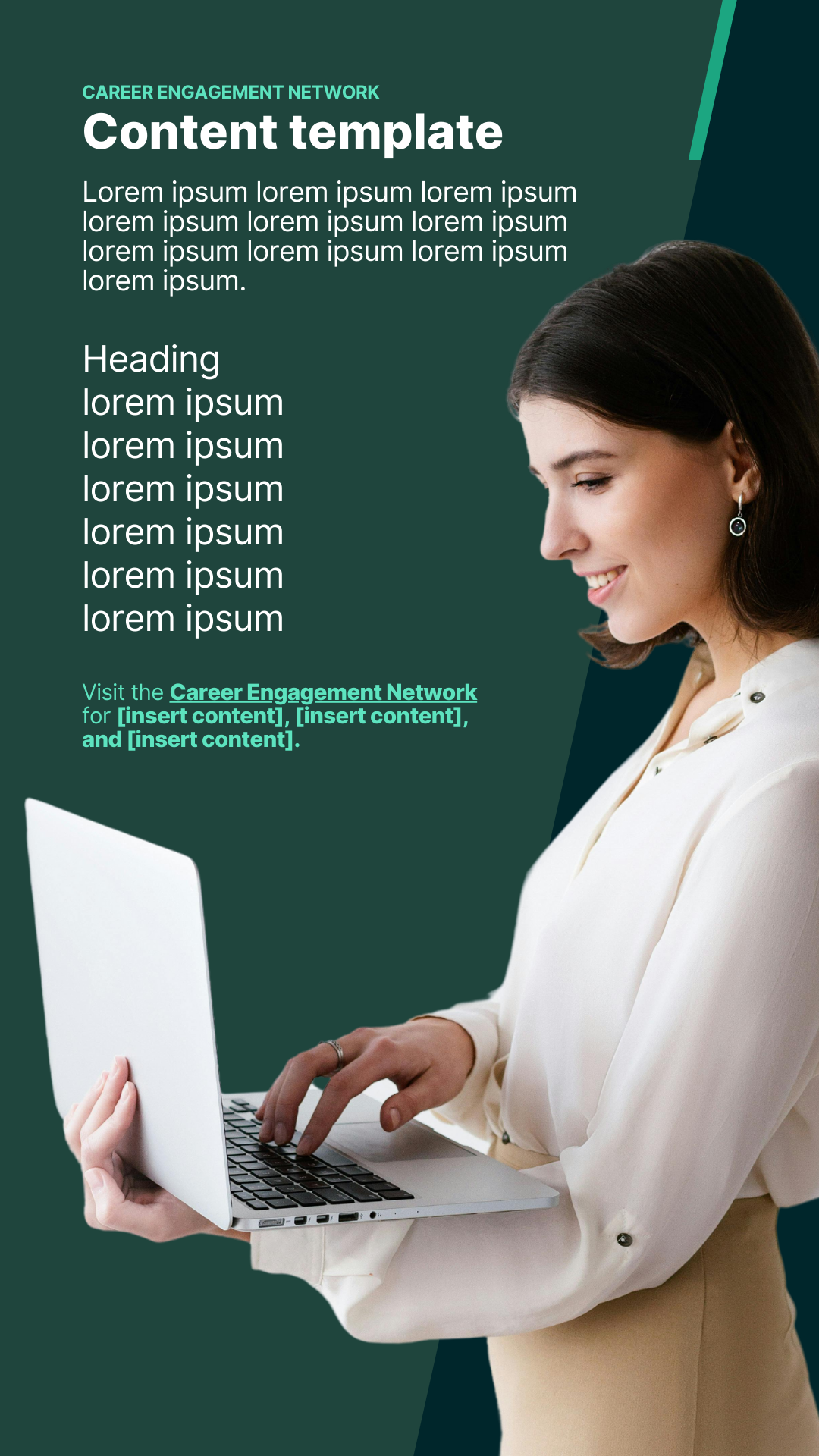 Sample branded template for content.