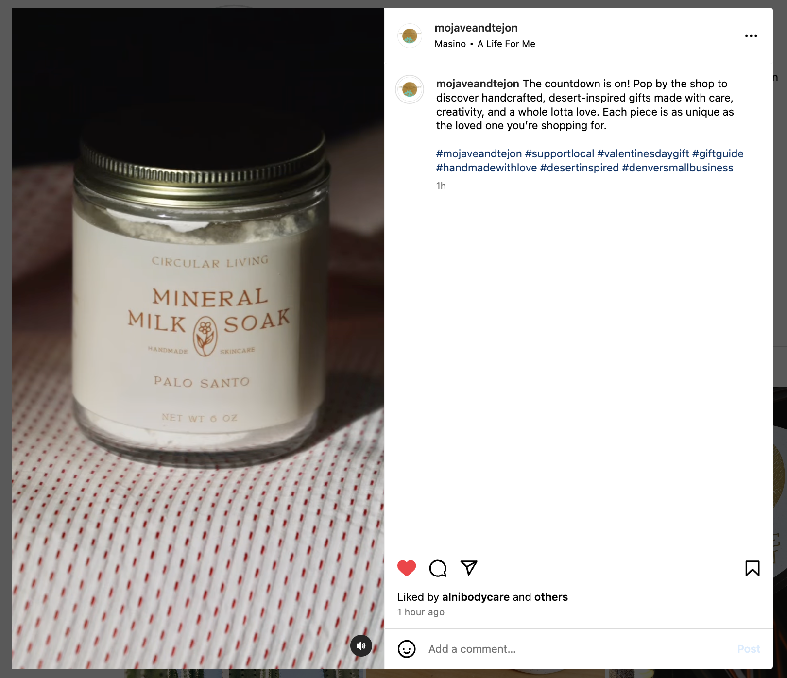 Instagram reel curated and published by me.