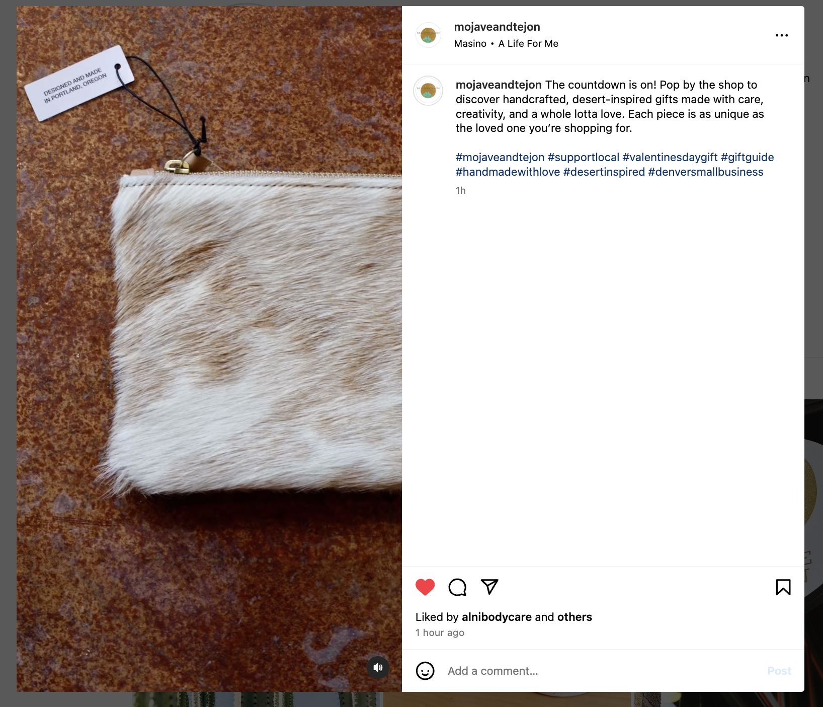 Instagram reel curated and published by me.