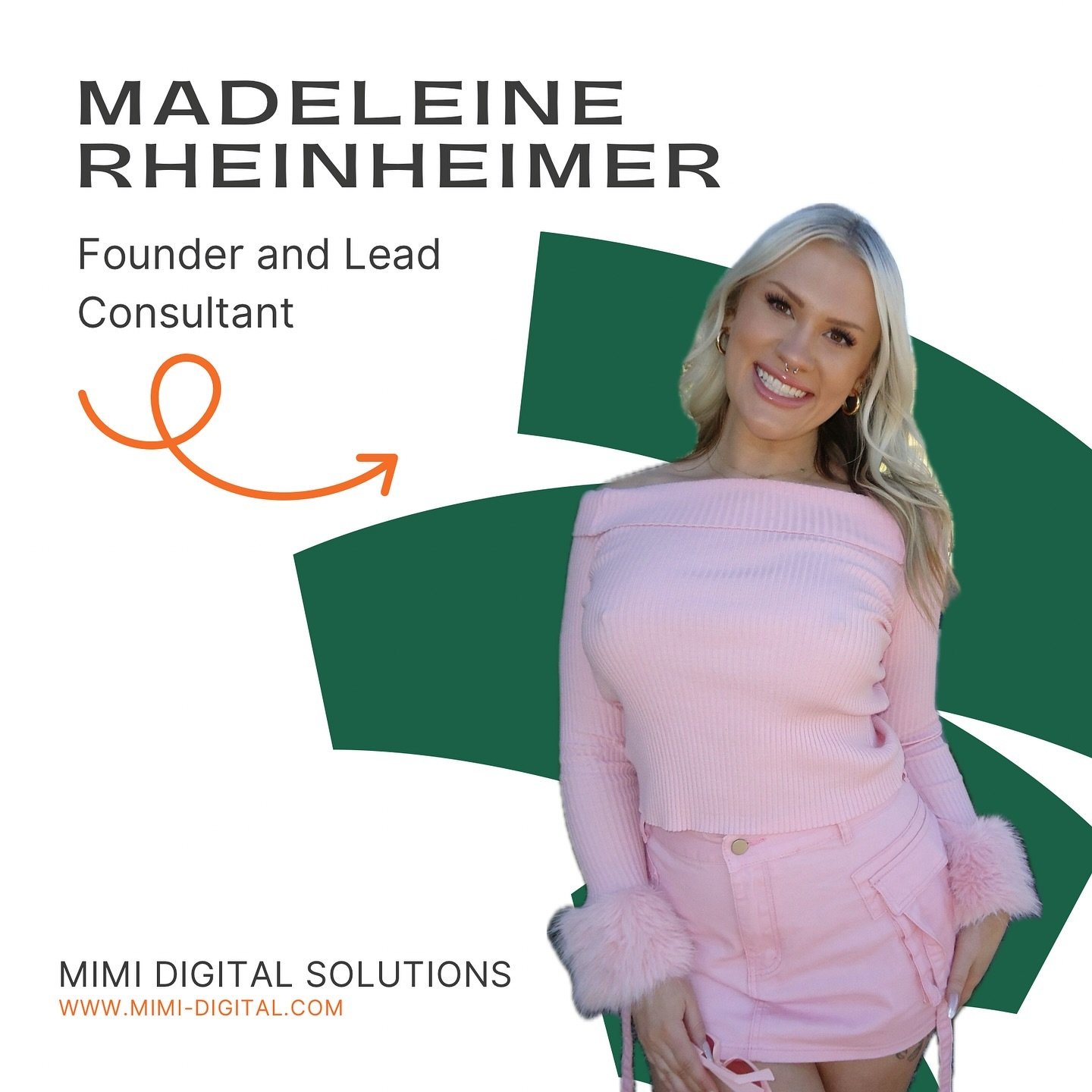 Hey, I&rsquo;m Madeleine.

I am a passionate Digital Media specialist and the founder of Mimi Digital Solutions (or Mimi Digi for short). My journey into the world of digital marketing began with a twist - after experiencing the rigid, bleak and medi