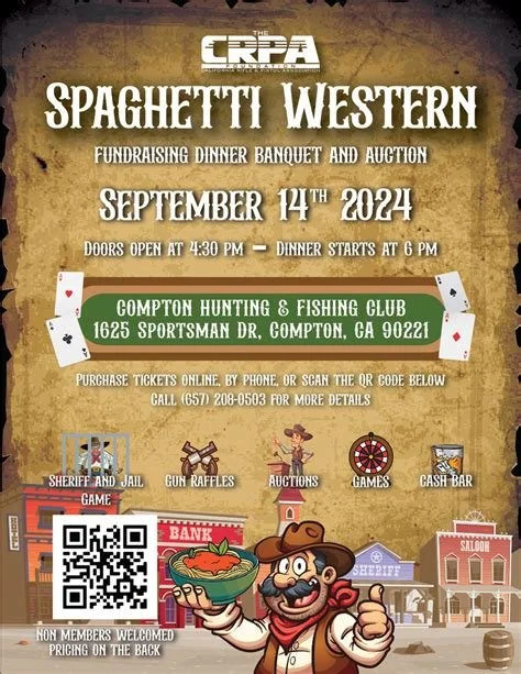 Elizabeth Anne’s Haven Spaghetti Western Fundraiser