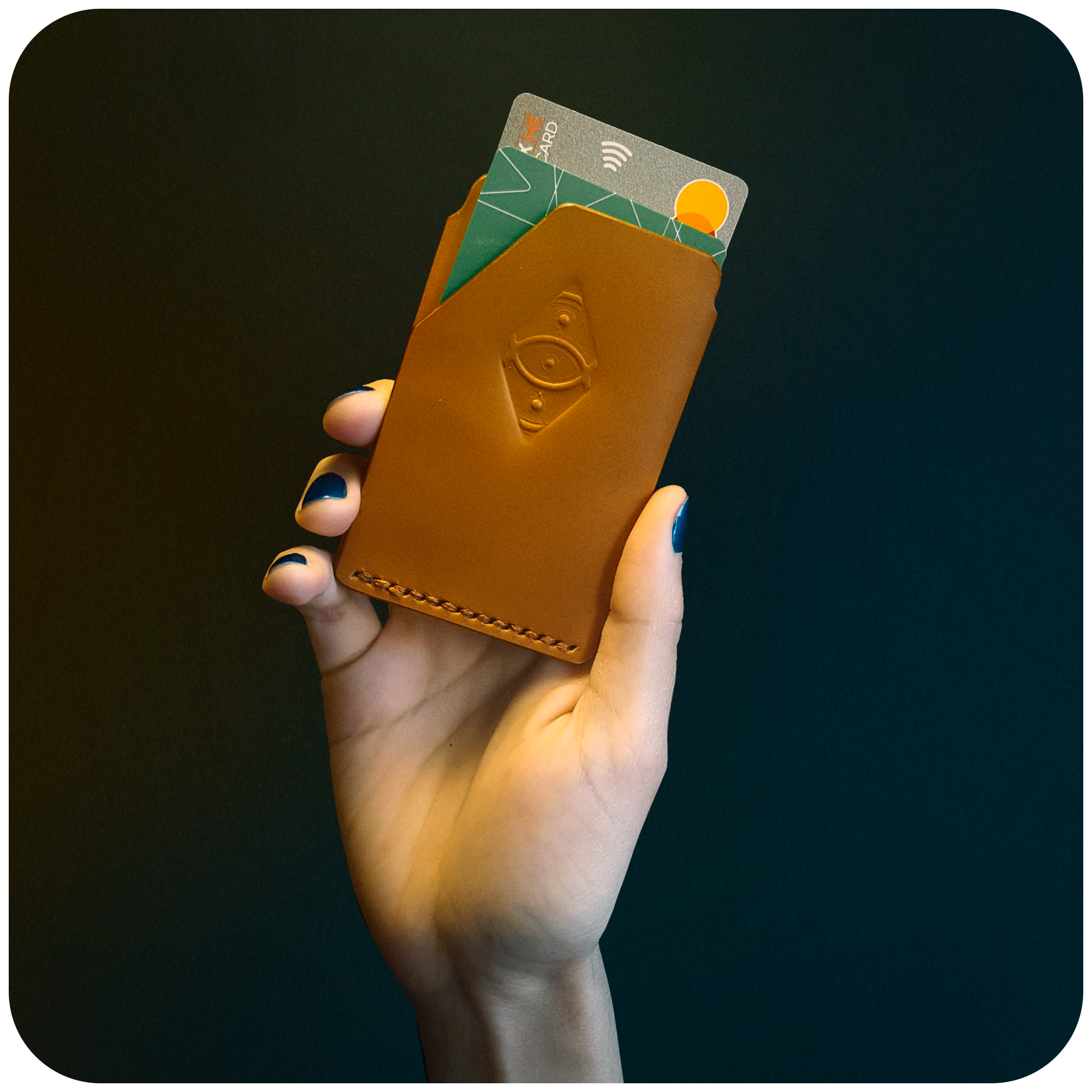 Ultra-Slim Leather Wallet