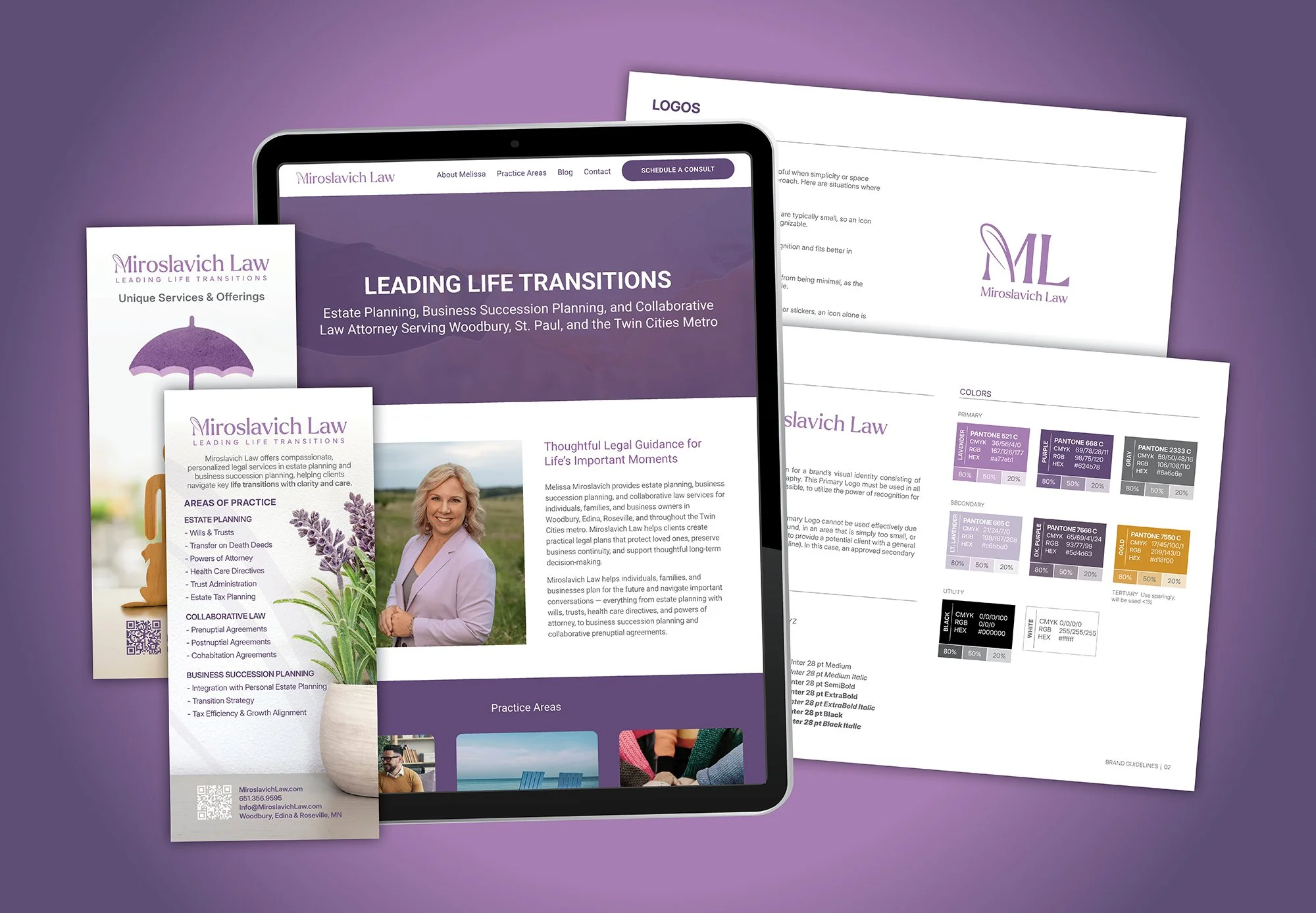Miroslavich Law Branding