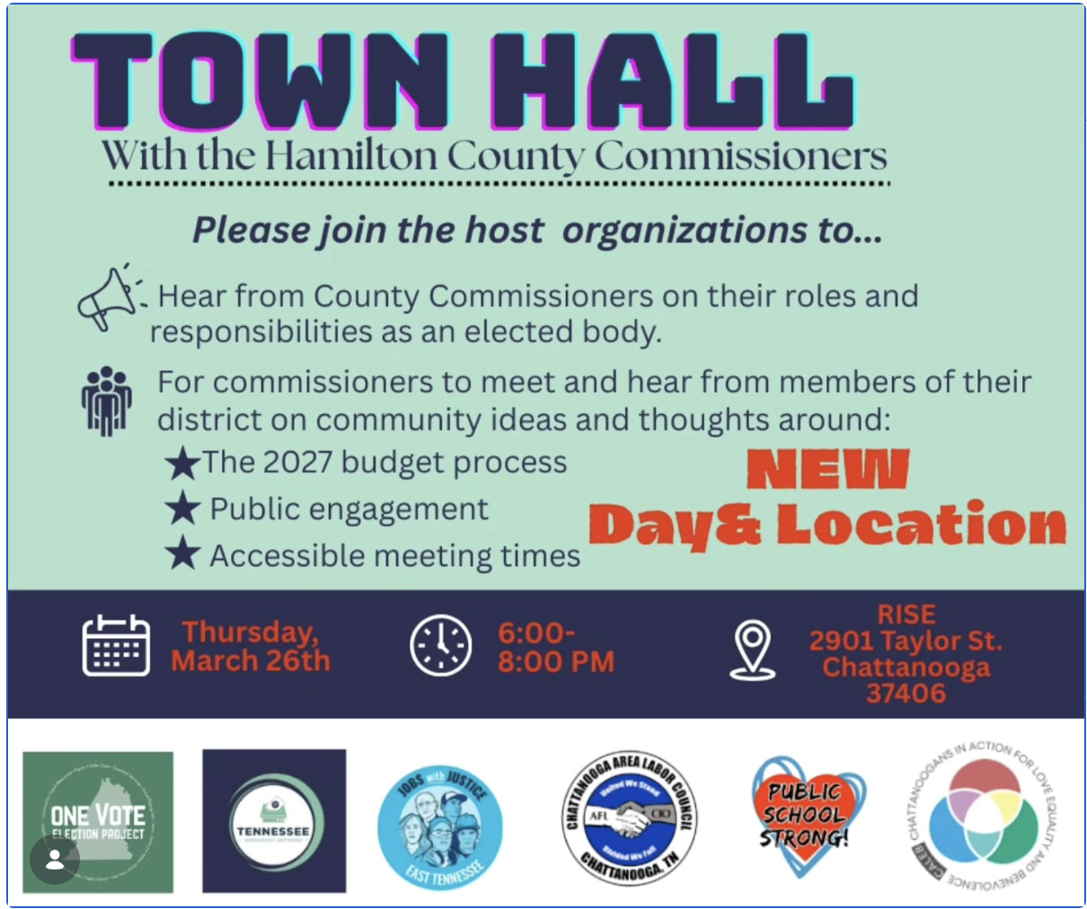Hamilton County Commissioner’s Town Hall
