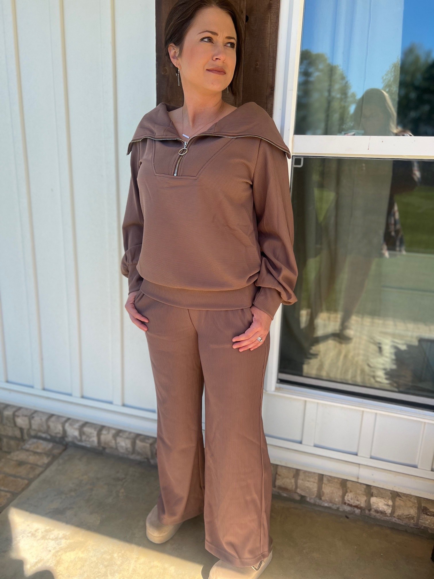 Mocha Pant Set