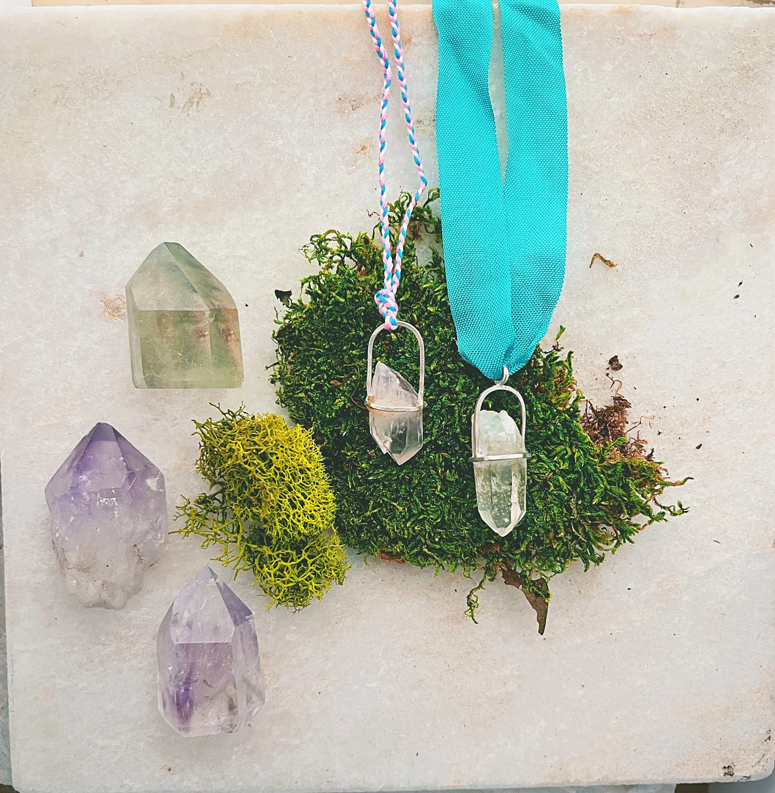 Good Energy Crystal Necklaces