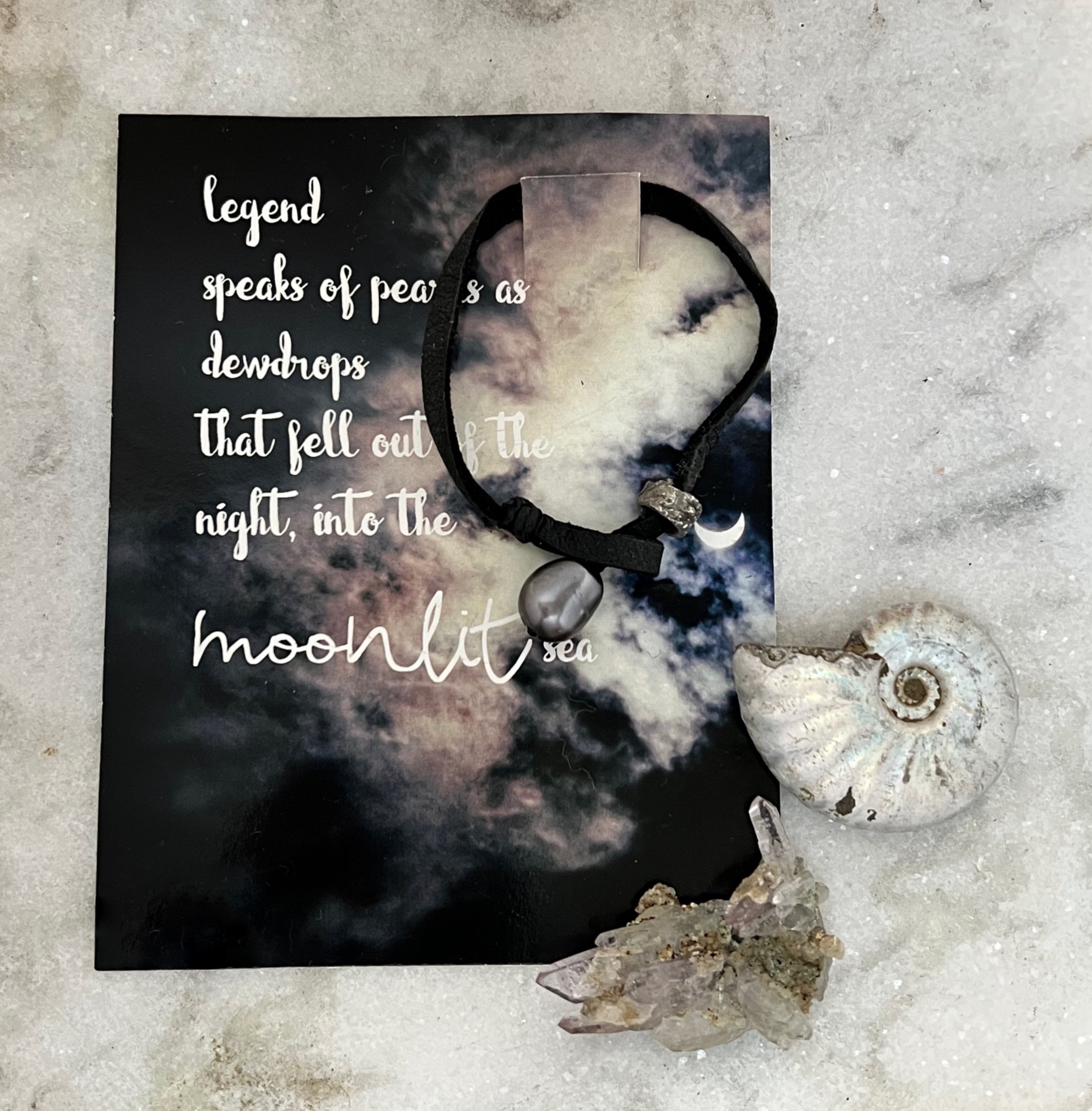 Moonlit Sea Pearl Bracelet