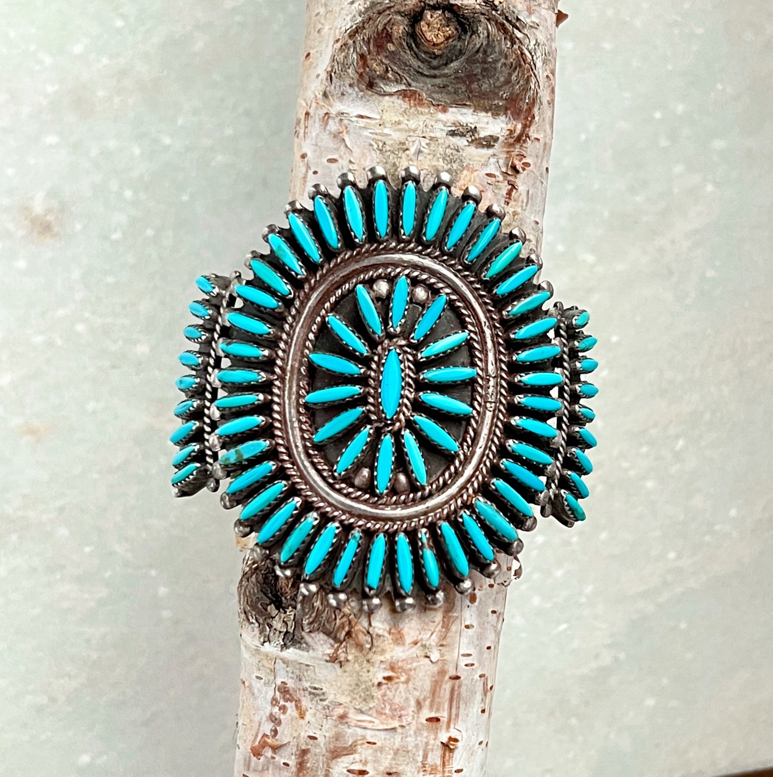 Hopi Old Pawn Cuff Bracelet