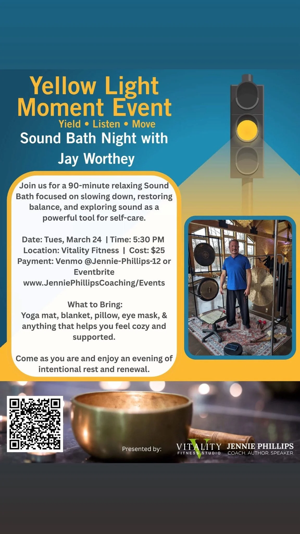 Sound Bath and Yellow Light Moment