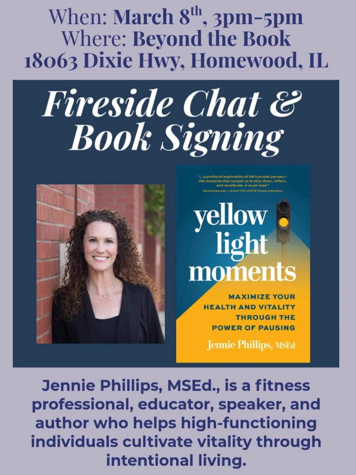 Fireside Chat and Book Signing
