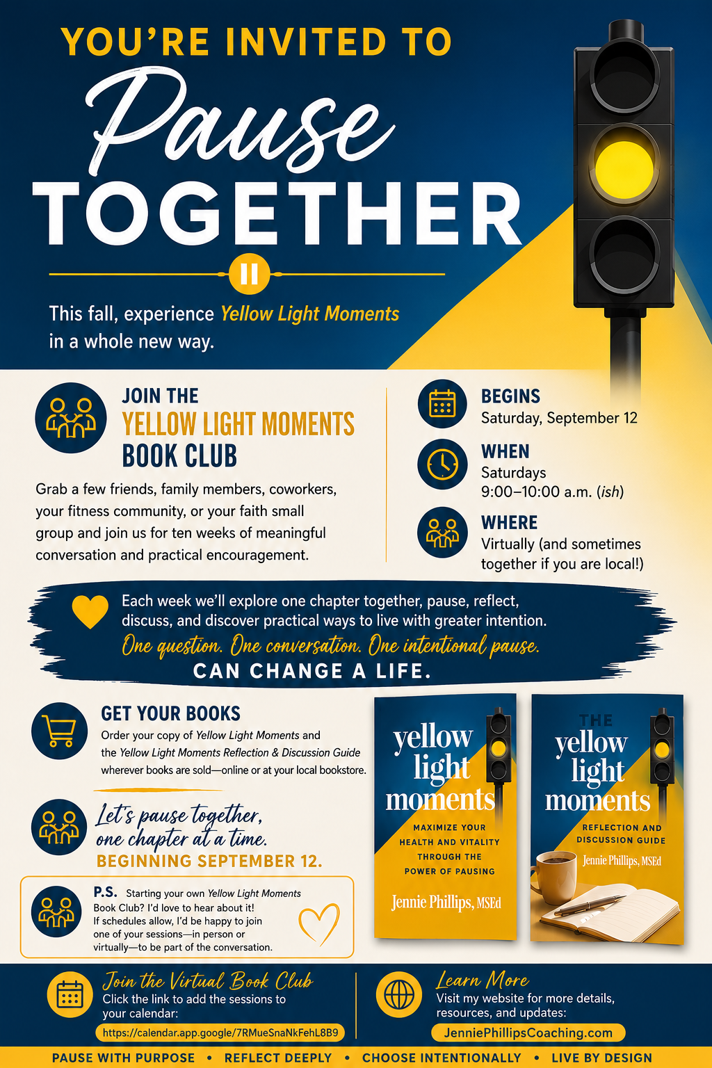 Yellow Light Moments Book Club Kickoff