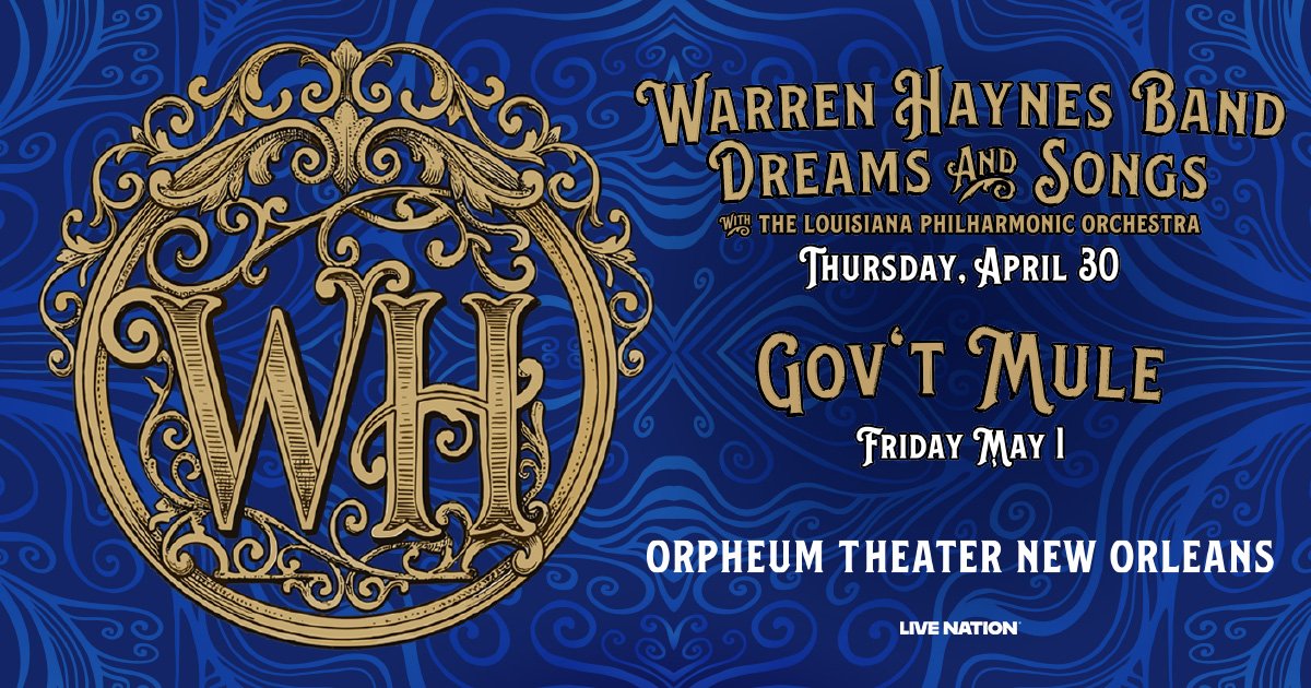 Warren Haynes: Dreams &amp; Songs Symphonic Experience with the LPO