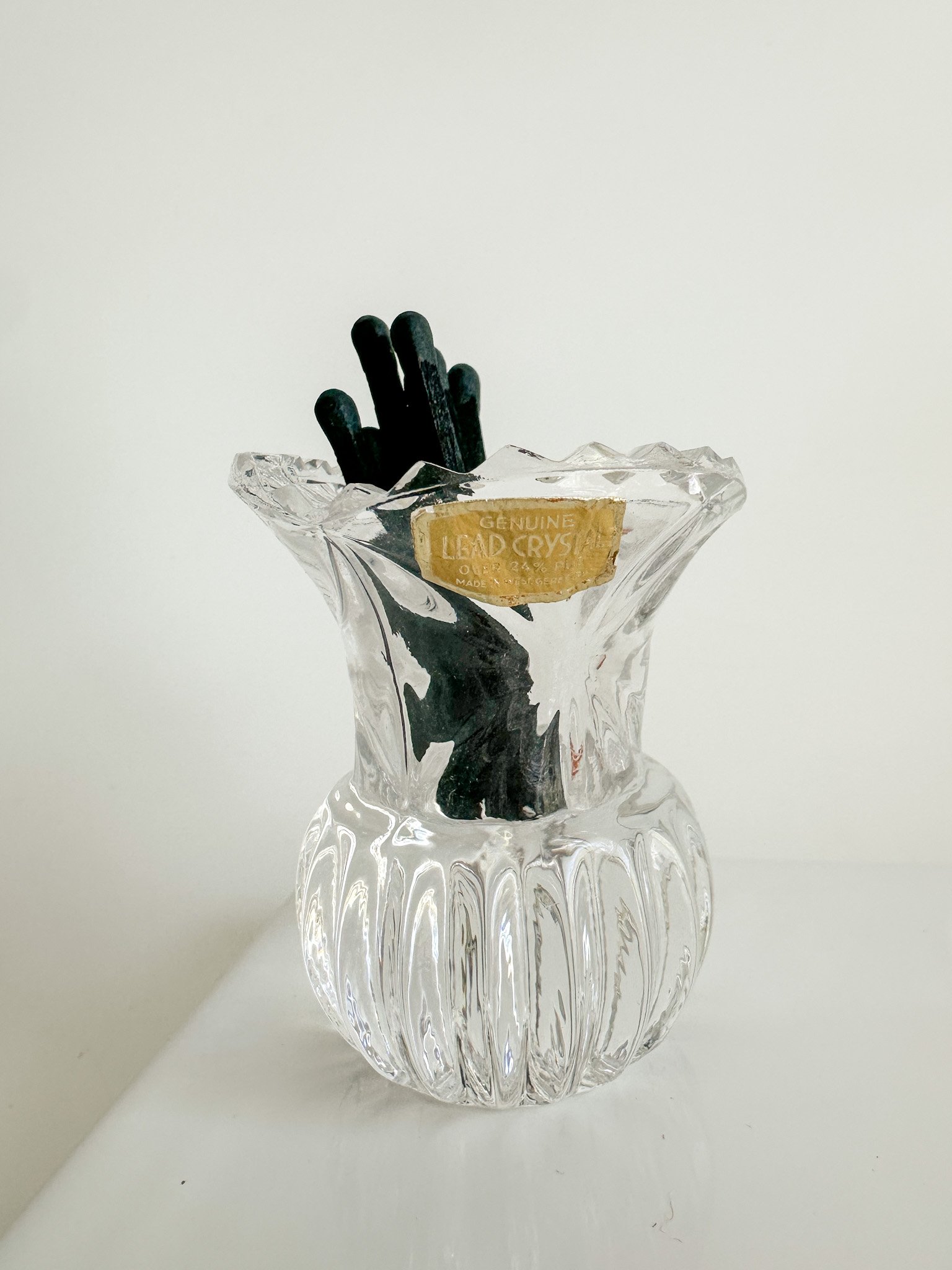 Crystal Toothpick Holder