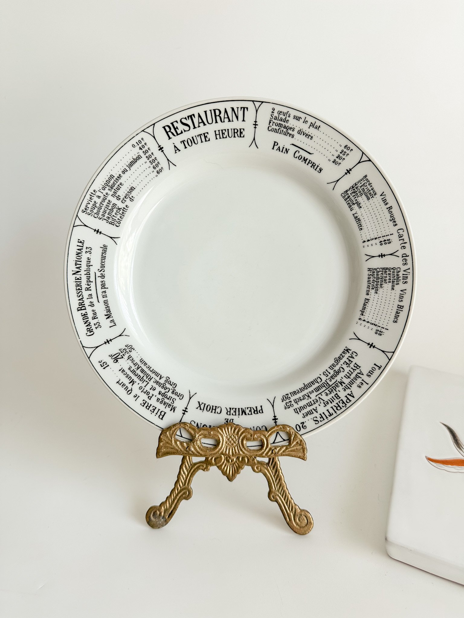 French Brasserie Plate