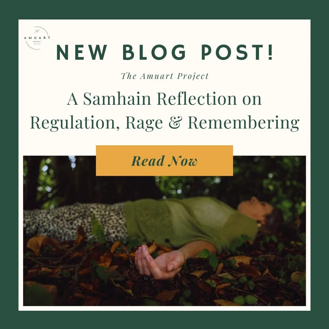 For a long time , I thought healing meant staying calm - quiet voice, slow breath, still body.

But real healing? It's also found in tremors, the movement, the dance... and the ROAR!

As the veils thins this Samahin, I'm honouring the wild feminine w