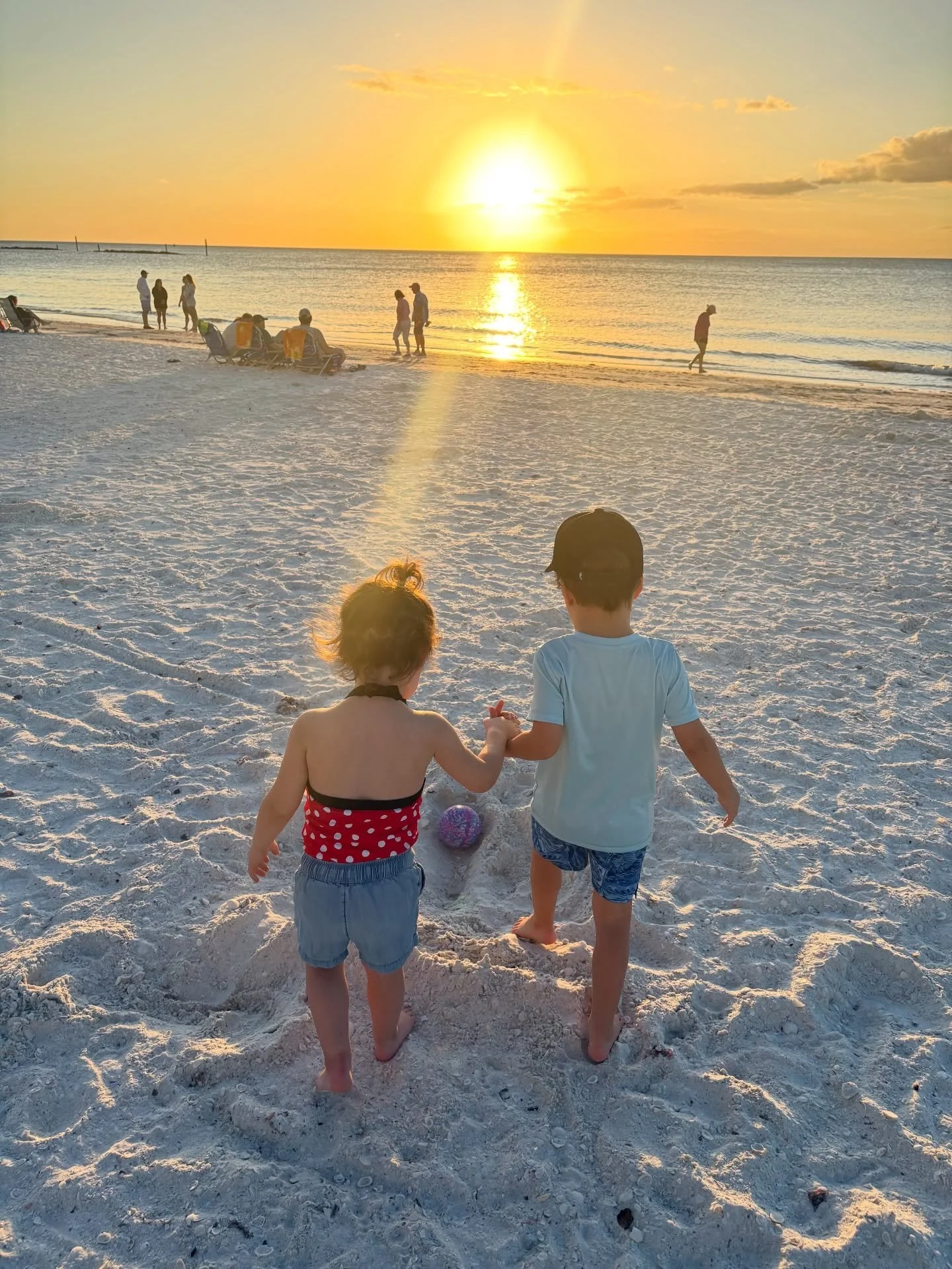 Golden hour hits different with these two💫🌅💛