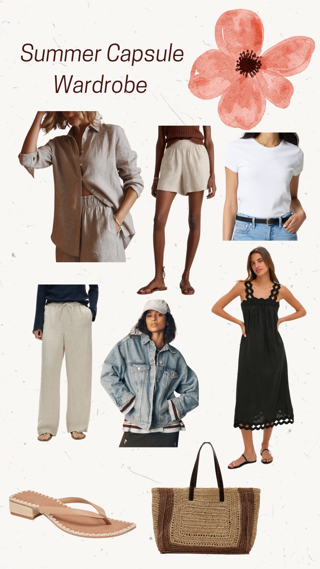 Summer Capsule Wardrobe - Mom Edition