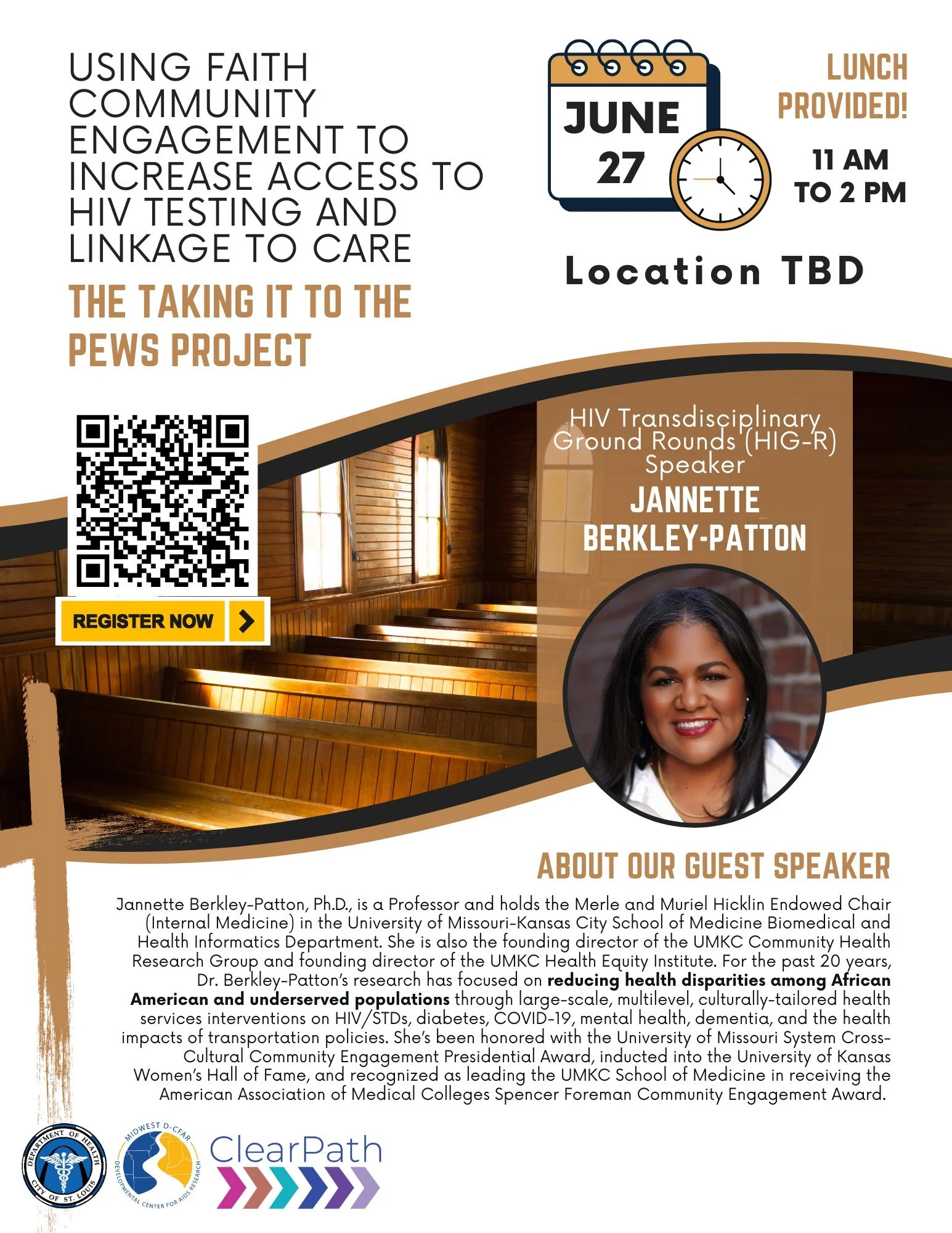 HIV Transdisciplinary Grand Rounds: Jannette Berkley-Patton