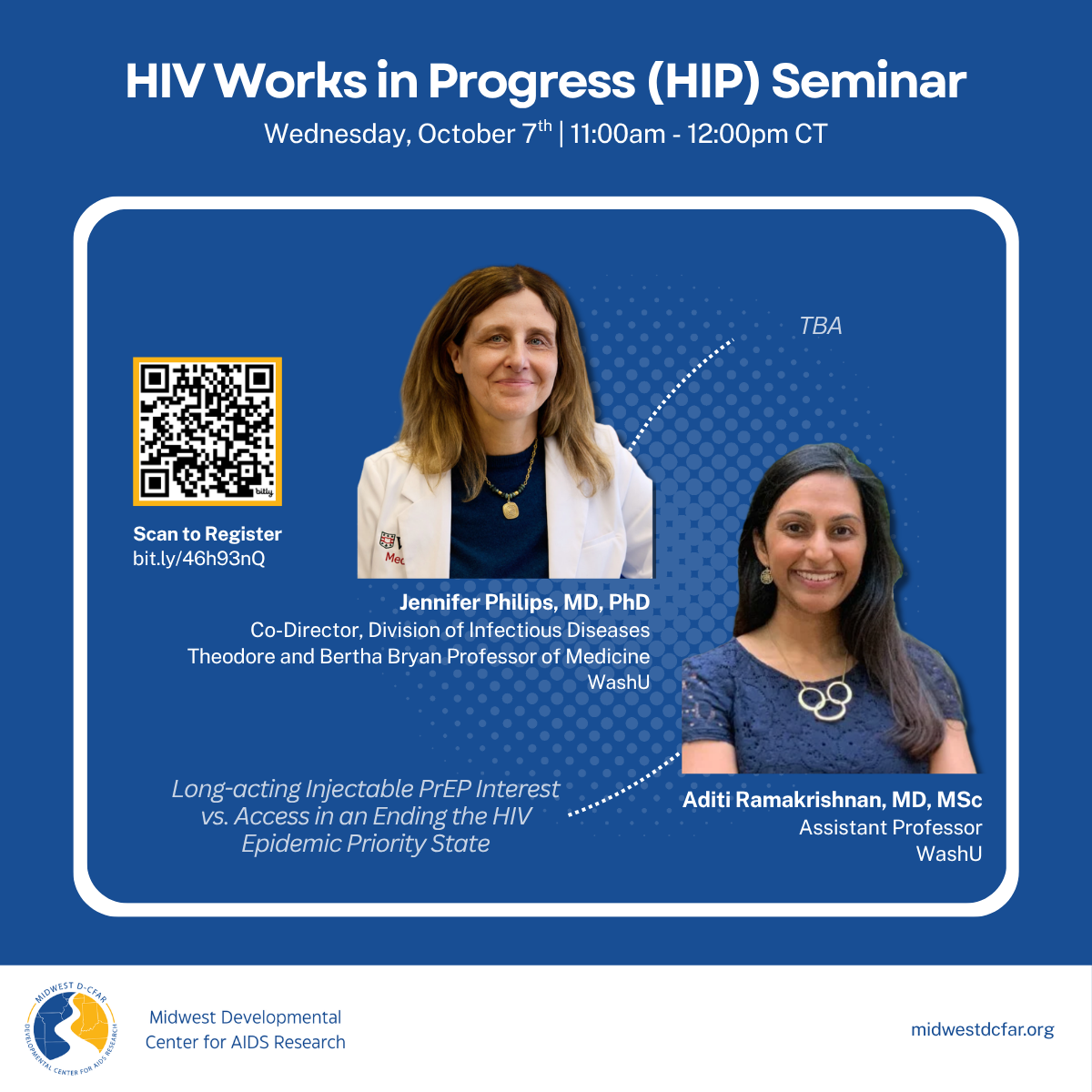 HIV Works in Progress (HIP) Seminar: October