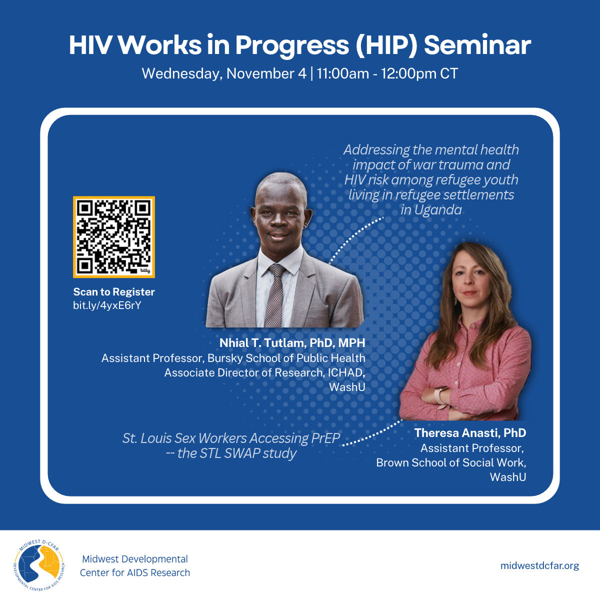 HIV Works in Progress (HIP) Seminar: November