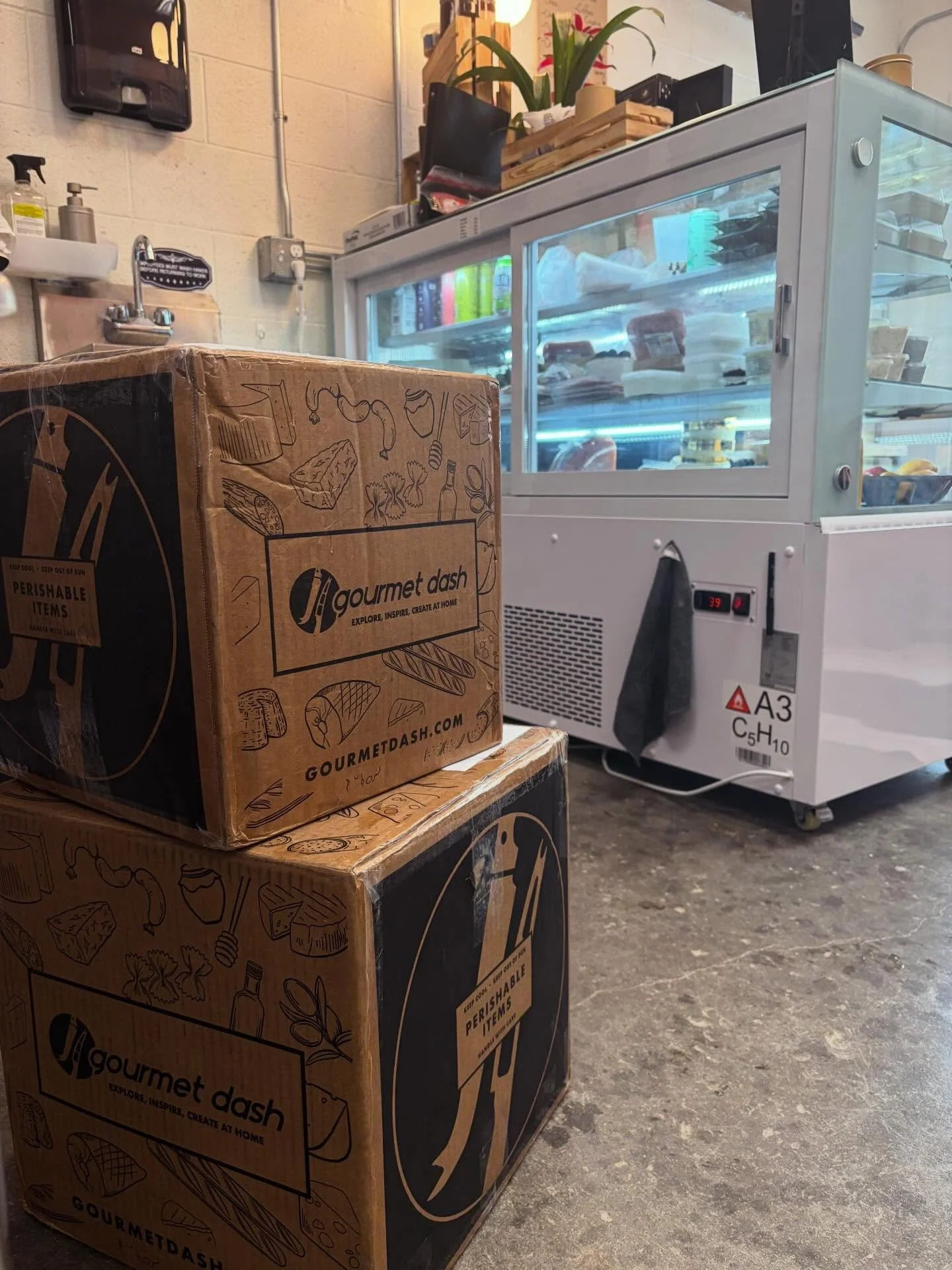 Fresh cheese in the shop! It&rsquo;s seasonally appropriate if you celebrate a certain green holiday. 🍀🍀