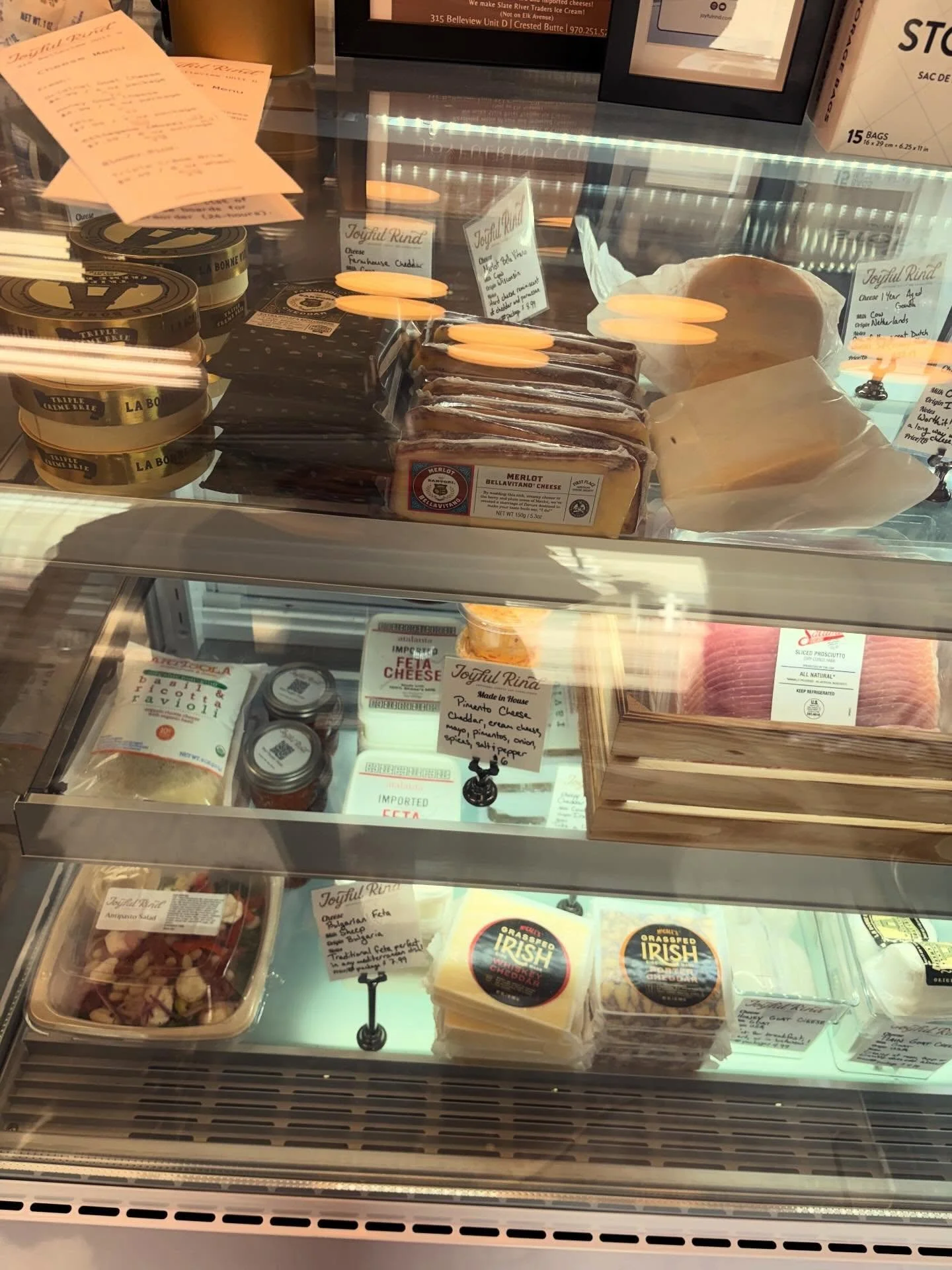 Last weekend for a bit! Cheese, including our cut to order options, is 10% off. 

We have salads and a few sandwiches left. There will be a few girl dinner boxes up for grabs tomorrow. 

Come say hi and grab some cheese and ice cream to hold you over