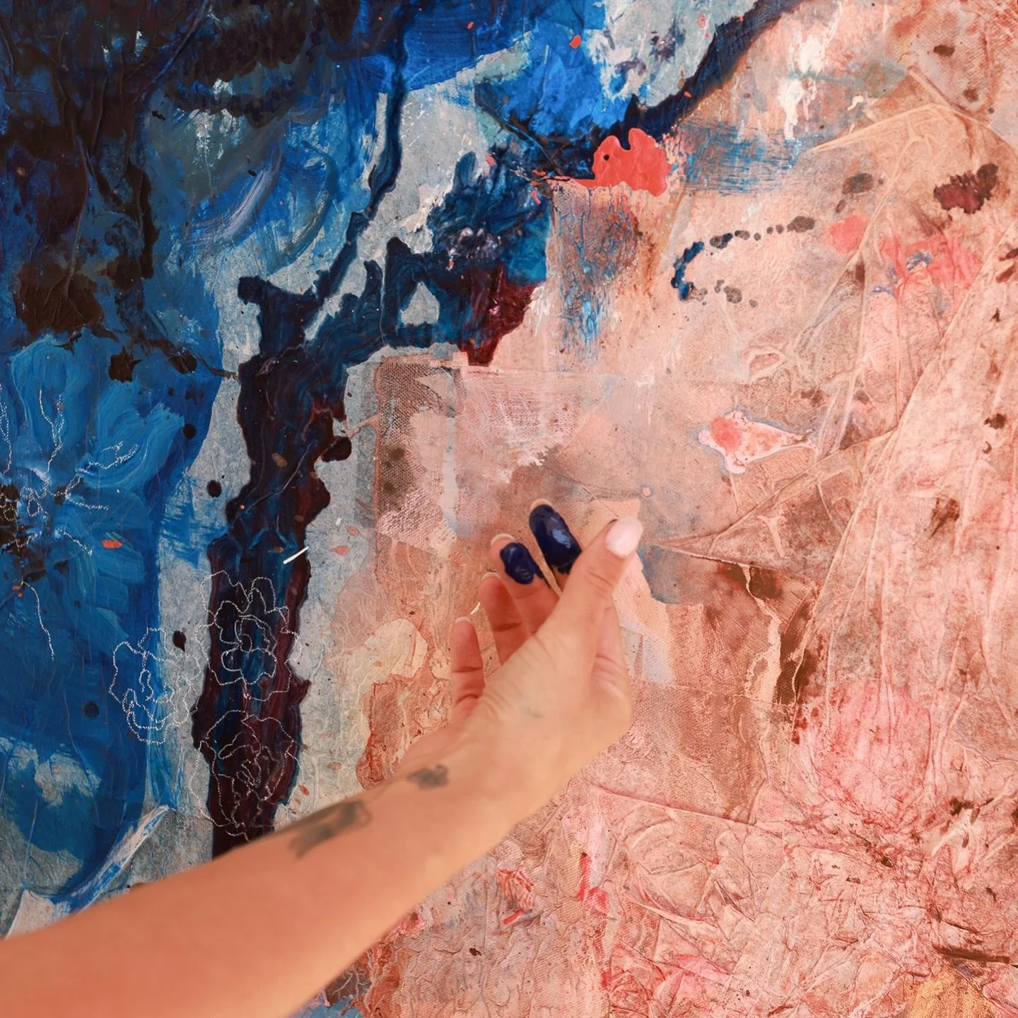 Creating art is a courageous act. To pull from your soul, to bring the ethereal into the earthly realm. To make the un seen seen. 

When we create art we create a window to our soul to our subconscious to the river that runs beneath it all. It allows