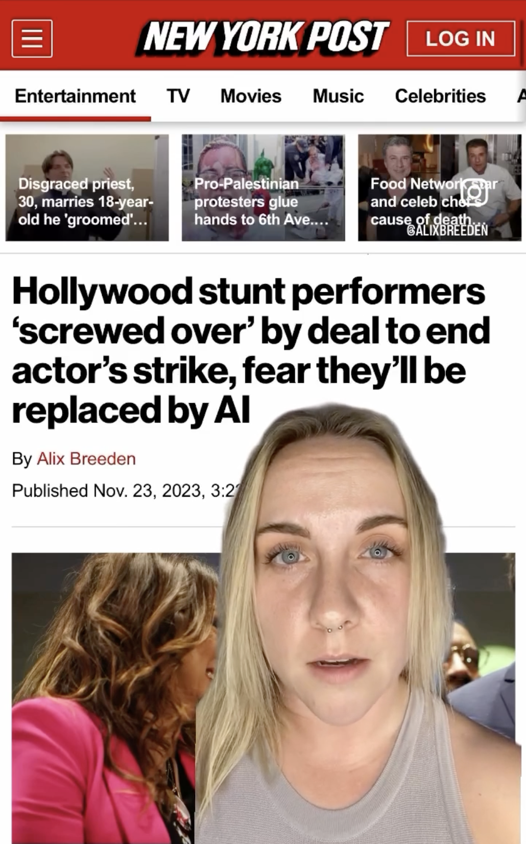 Exclusive reporting from the perspective of Hollywood's stunt performers during the 118-day SAG-AFTRA strike