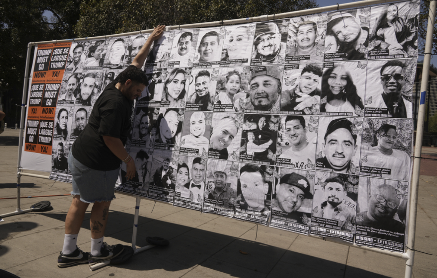 'Skin color as the enemy': Trump's ICE raids face legal action in LA