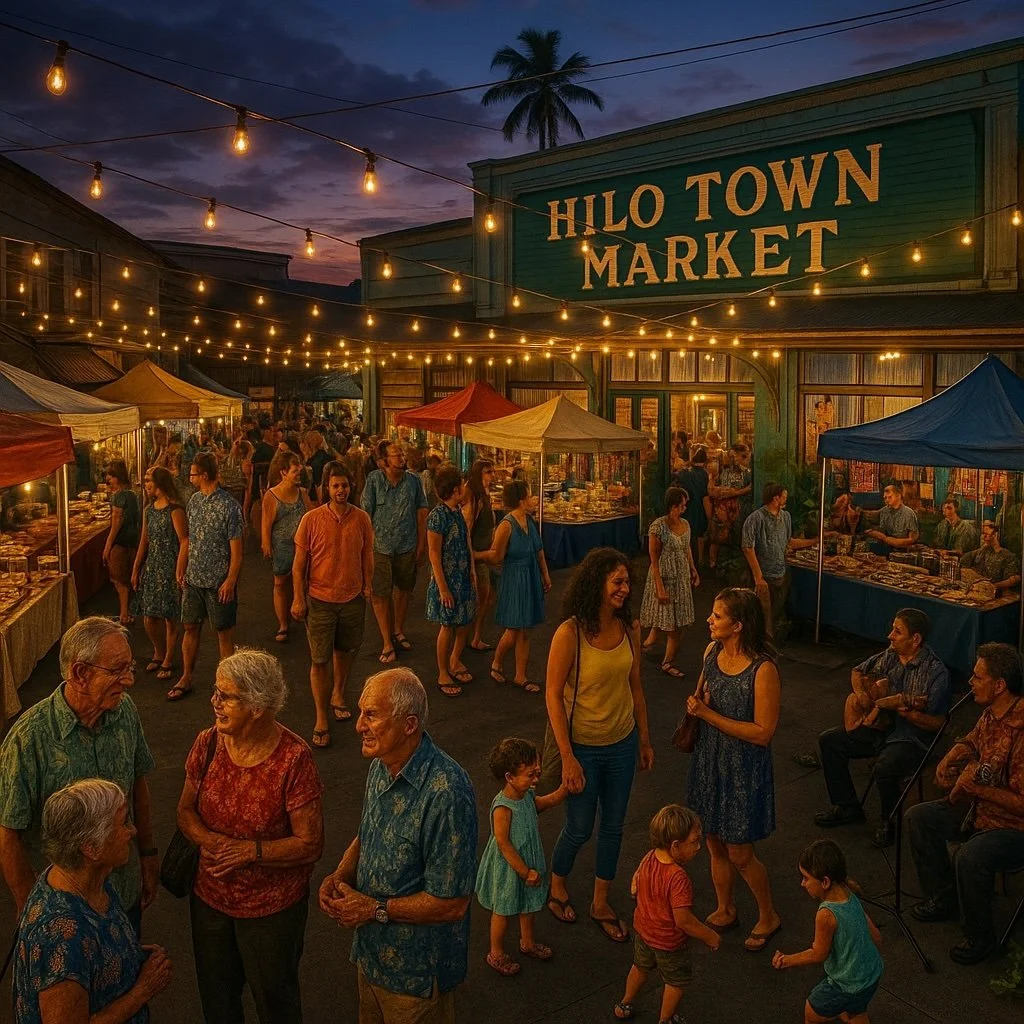Friday Nights in Hilo: How Our Night Market Brings Community and Culture to Life