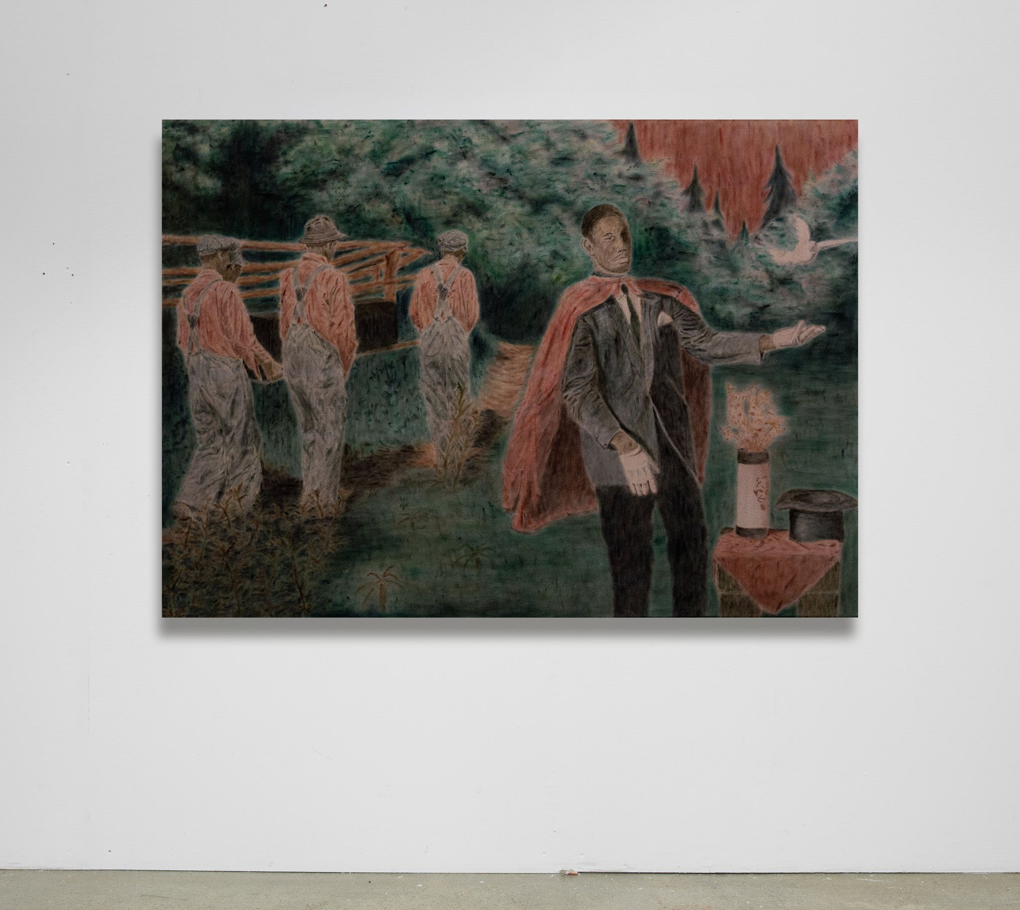 Wings, at last, Oil on Canvas, 100x140 cm (2025)