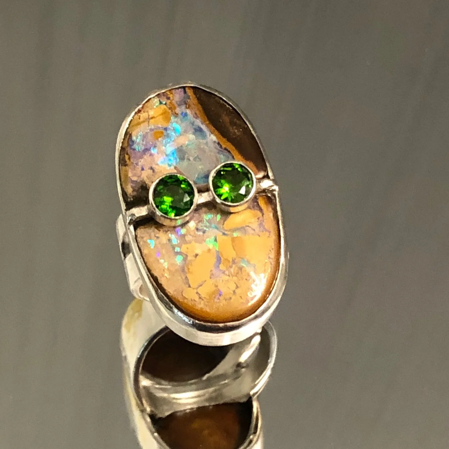 Boulder Opal and Chrome Diopside Ring_2.jpg