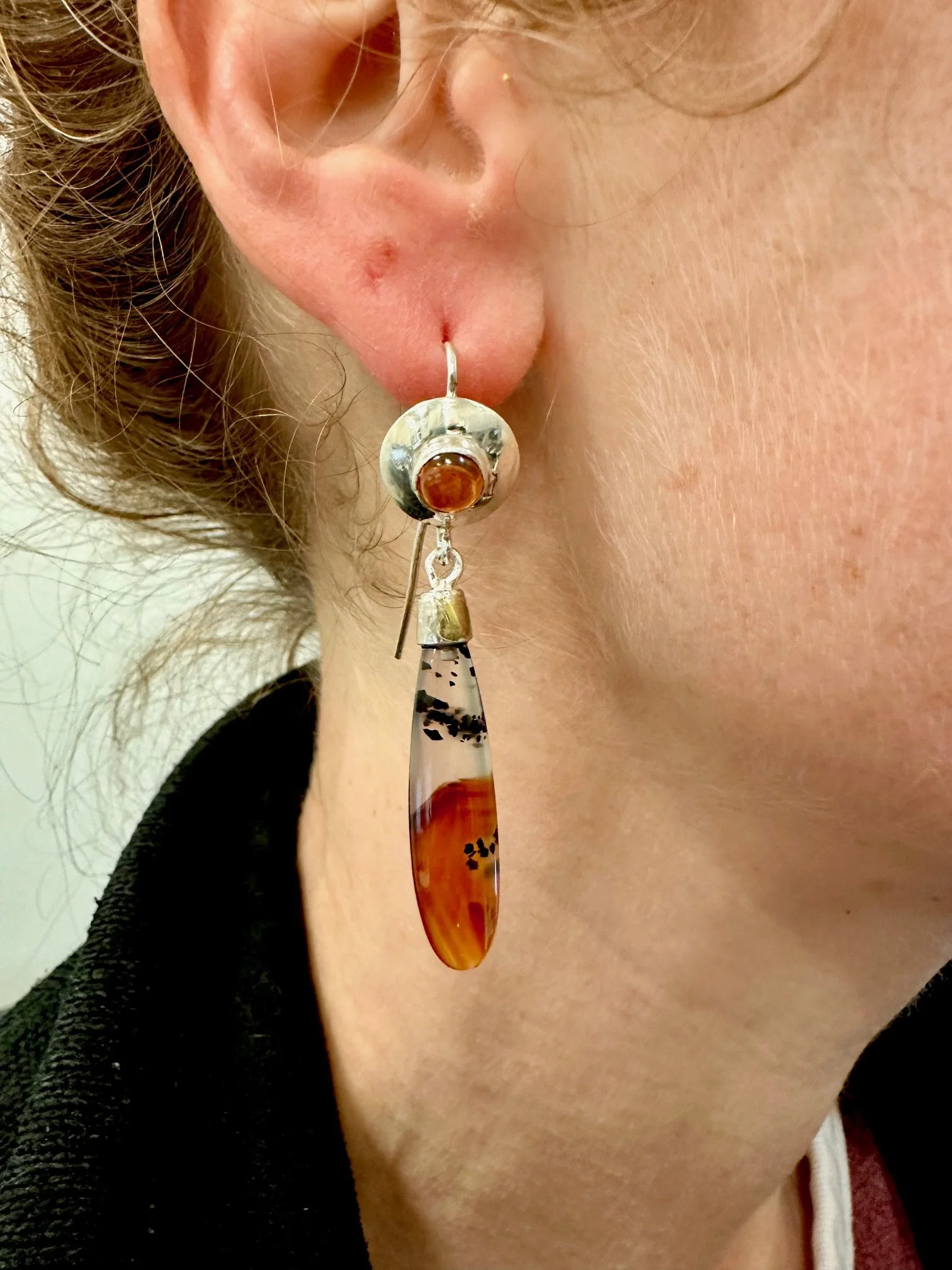 Agate and Spessartite Earrings_1.jpeg