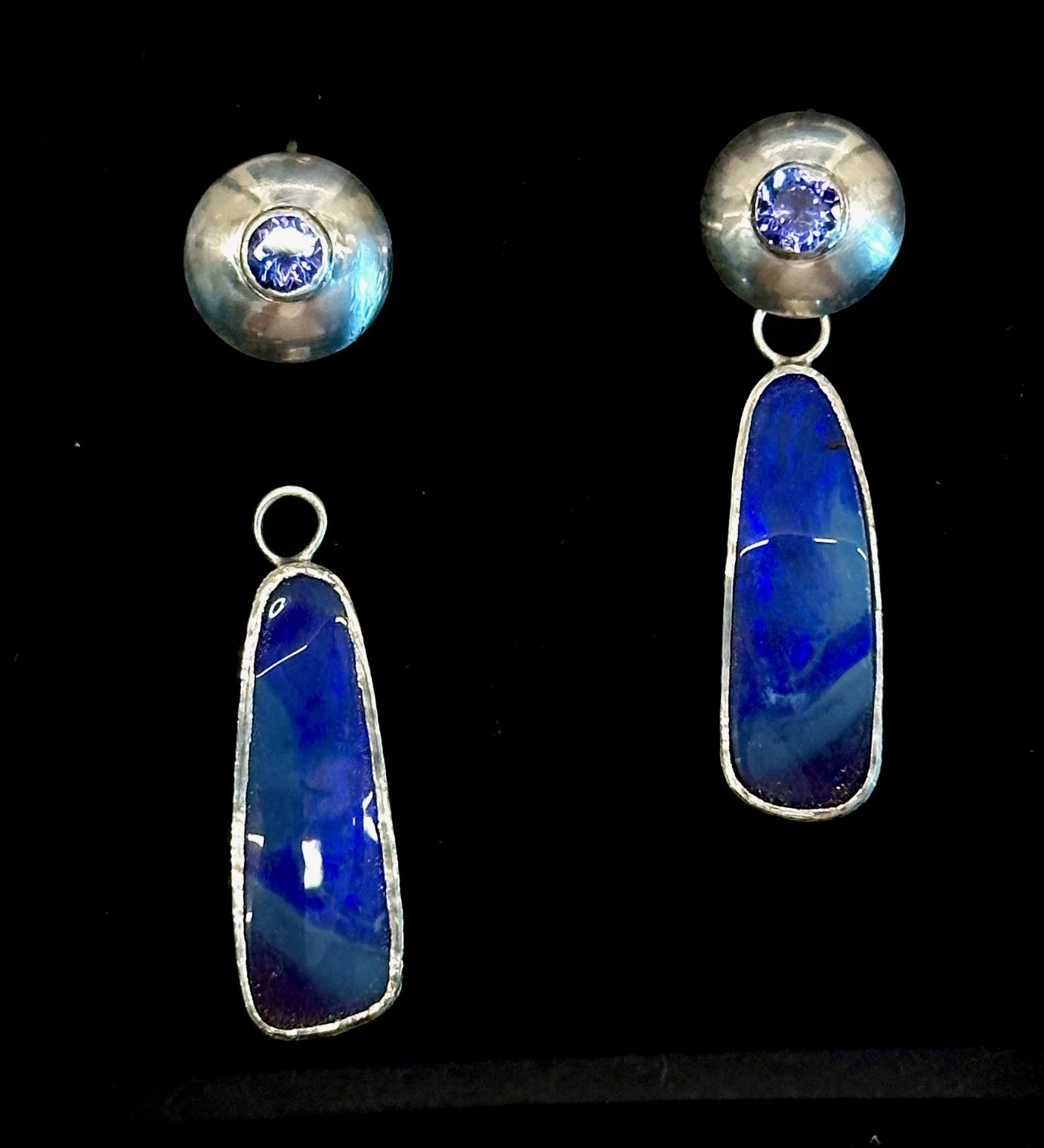 Boulder Opal and Tanzanite Earrings002.jpeg