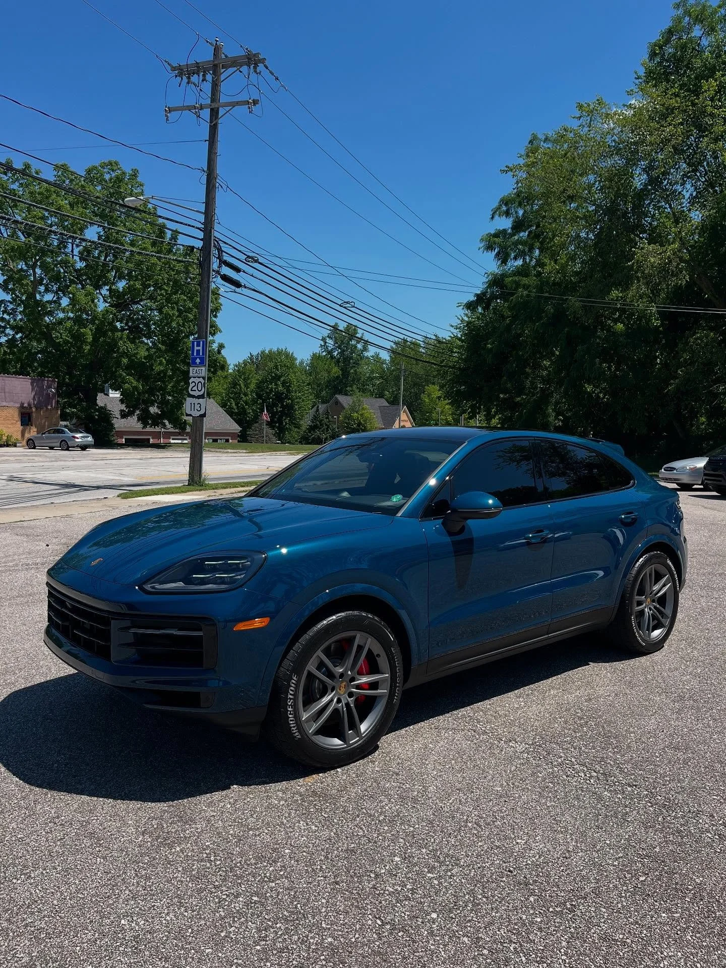 Porsche Cayenne in for a 5 year ceramic coating!