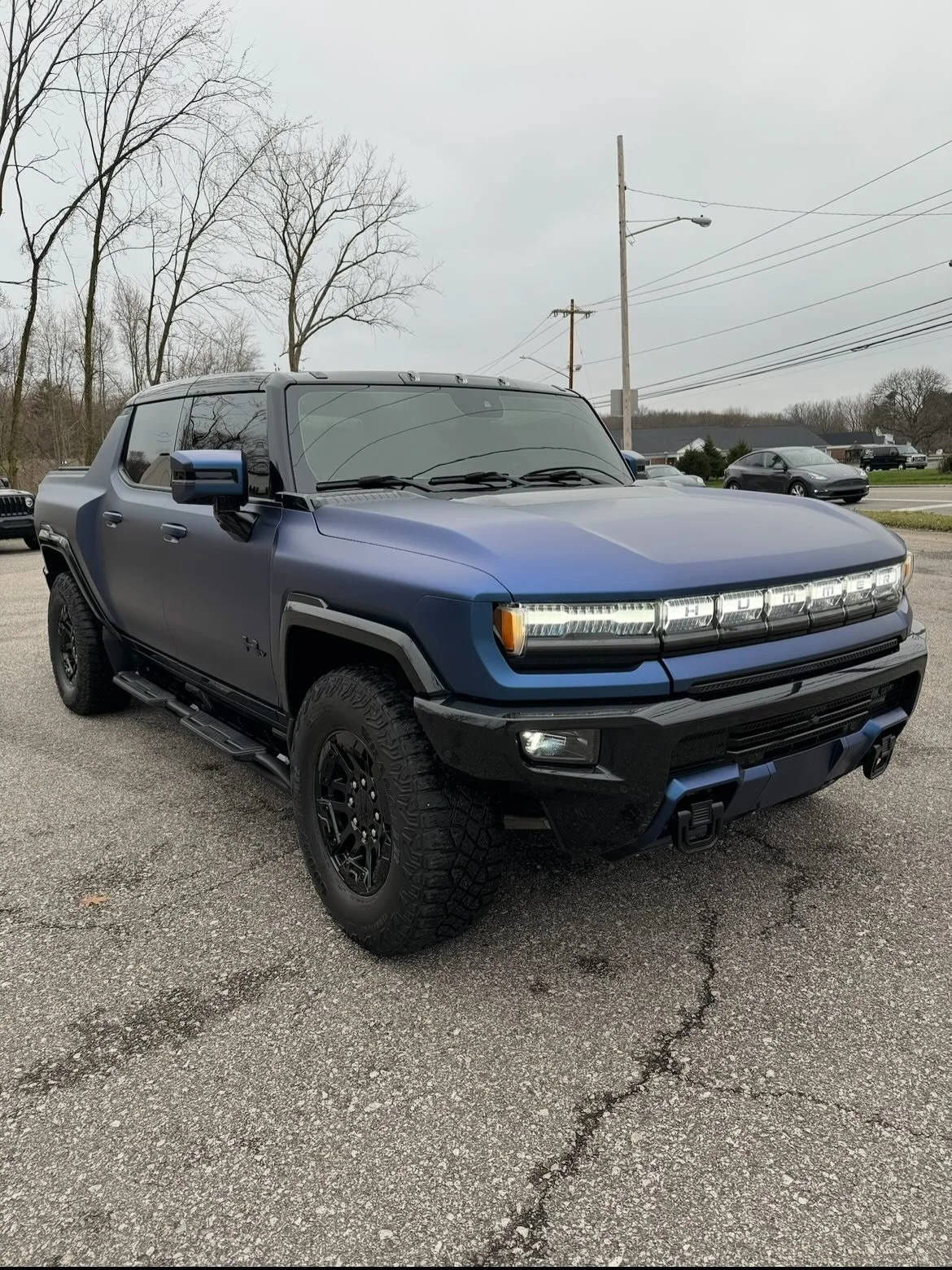 Hummer EV in for a Color Change Wrap!
